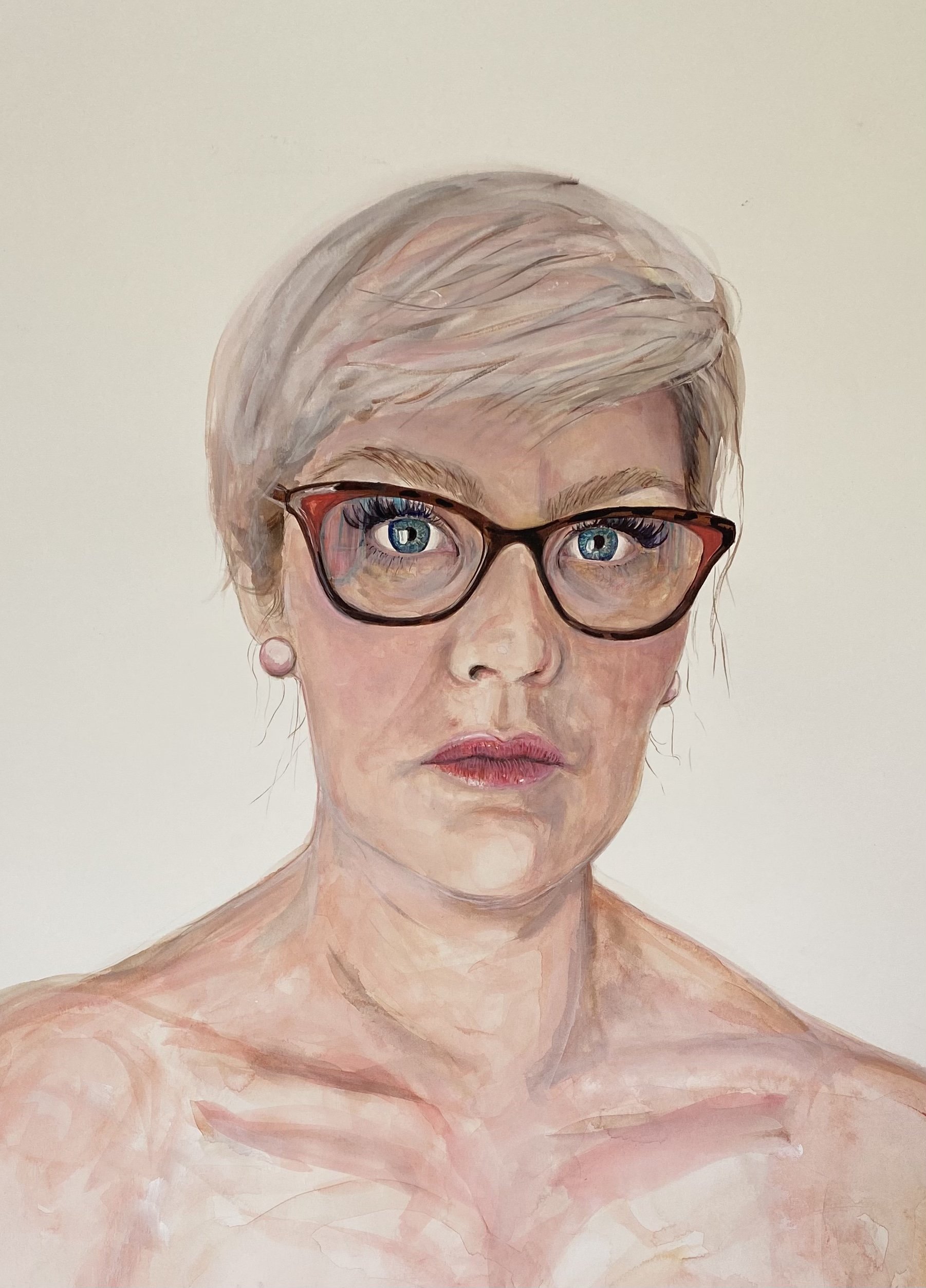 TITLE: 18th Of The First // ARTIST: Alison // DESCRIPTION: Self portrait.