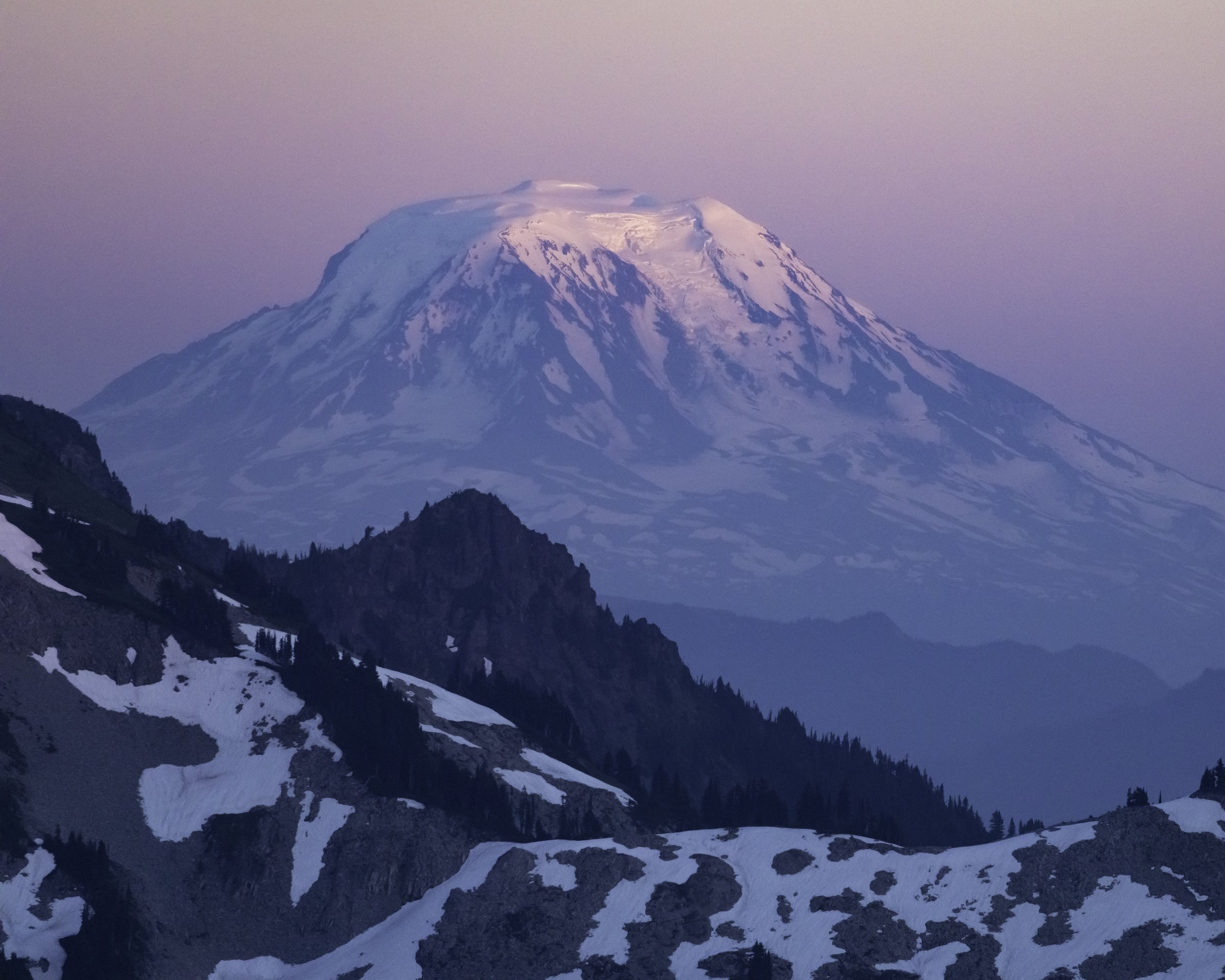 Mt. Adams, from Mt. Rainier