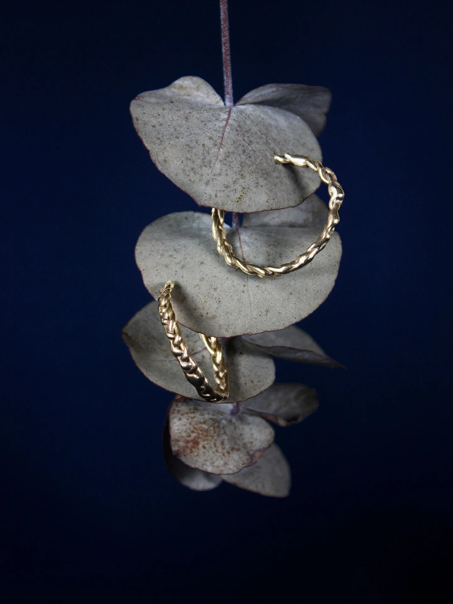 The original braided hoops.

I&rsquo;m always finding inspiration in nature&rsquo;s beautiful imperfections. 
I find these moments of imperfection to be the most beautiful!!
A little unfinished, a little wonky, and a lot more interesting ;)
.
.
.
#ha