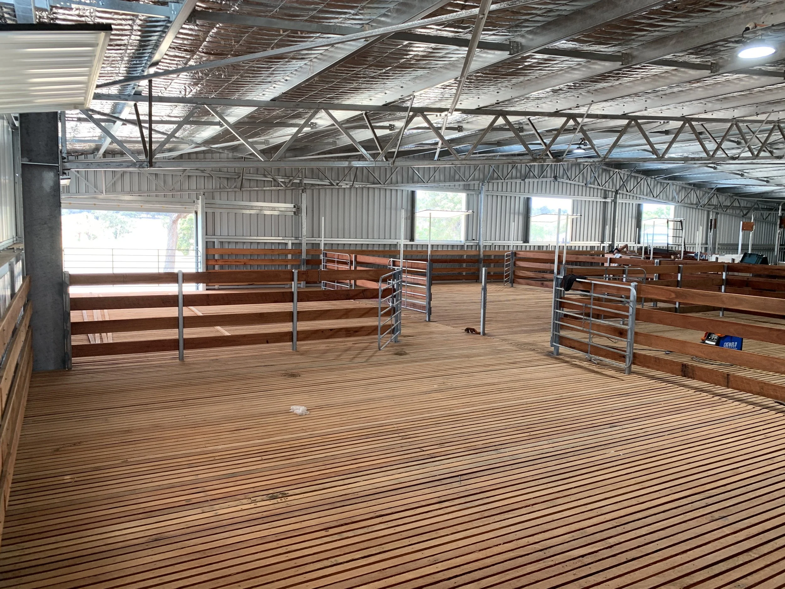 Shearing shed construction in WA Grid Construction — Grid Construction