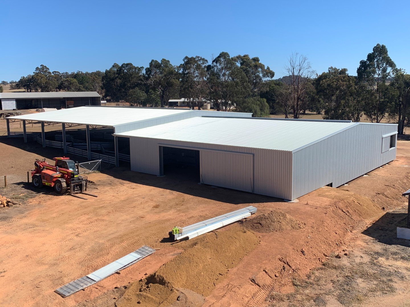 Shearing shed construction in WA Grid Construction — Grid Construction