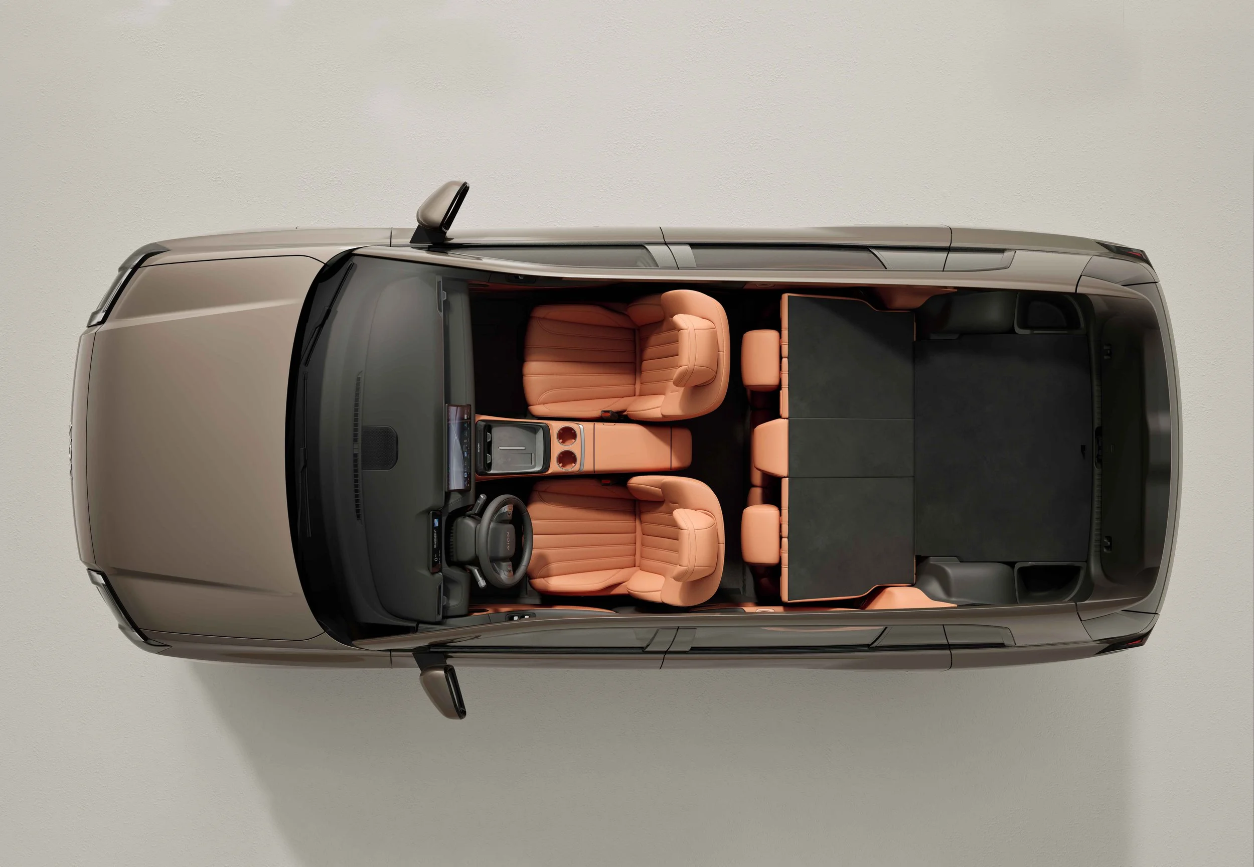 Aion V Top View Folded Seats