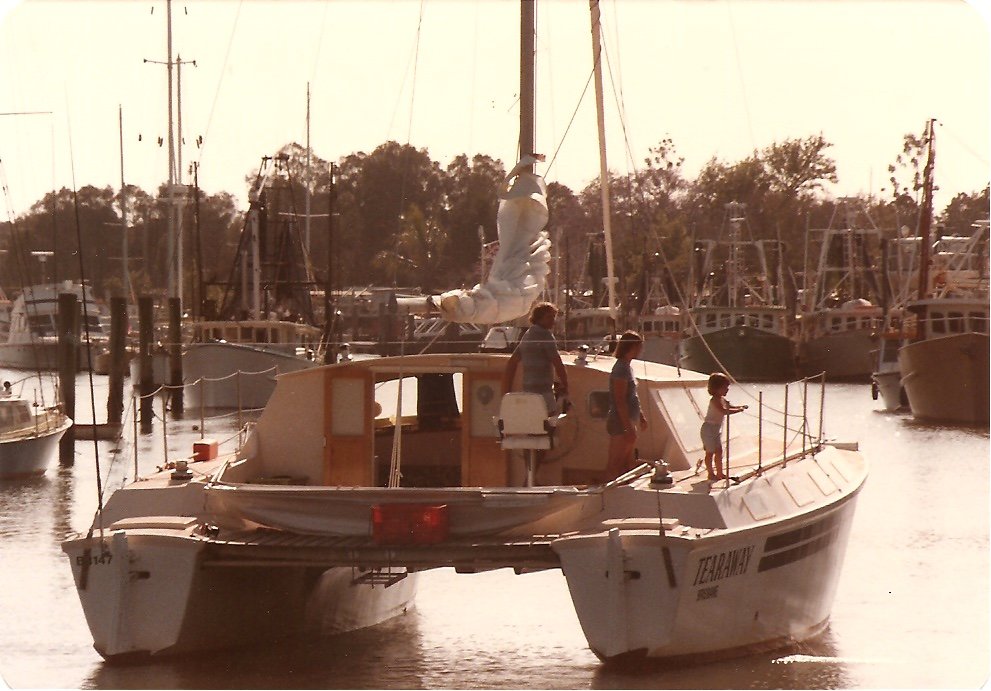 Catamaran Tearaway the Head office for Tearaway Marine in Albany