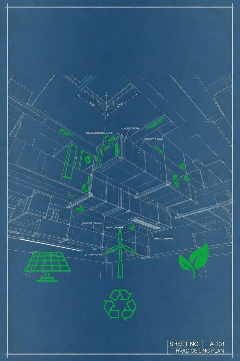 Efficient EcoDuct: Low-Carbon System for Airflow Design UK