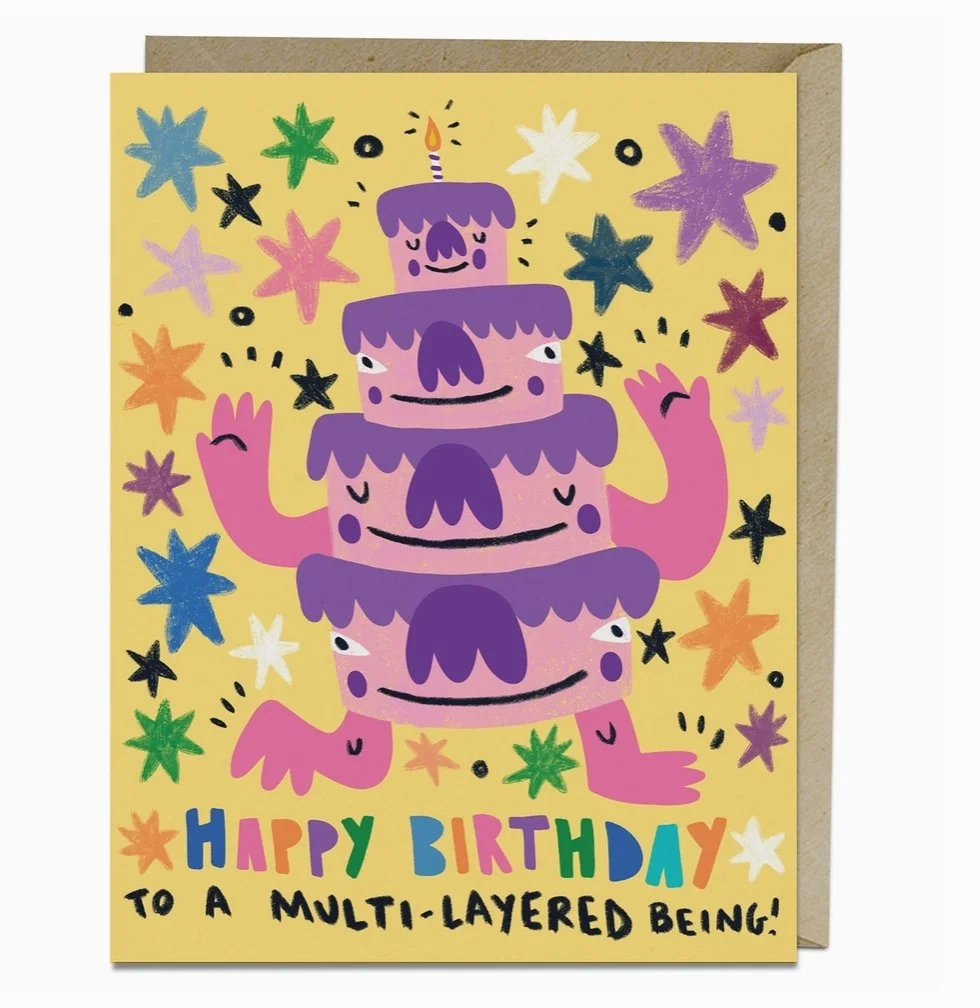 Happy Birthday Cake Card - Barry Lee