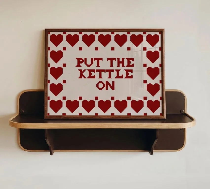 Dandy Prints - Put The Kettle On A3 Print