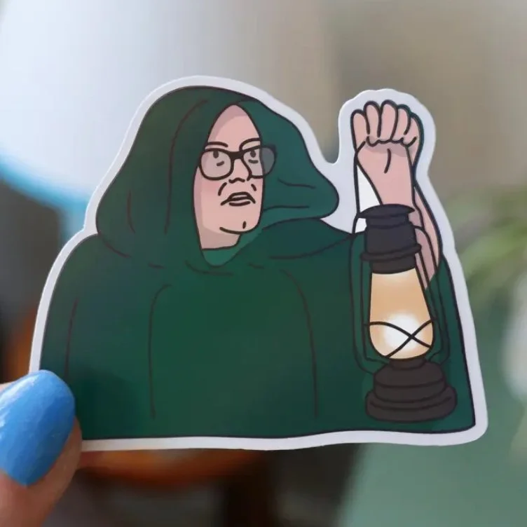 Alan Carr Traitor Glossy Vinyl Sticker - 90s 00s Y2K