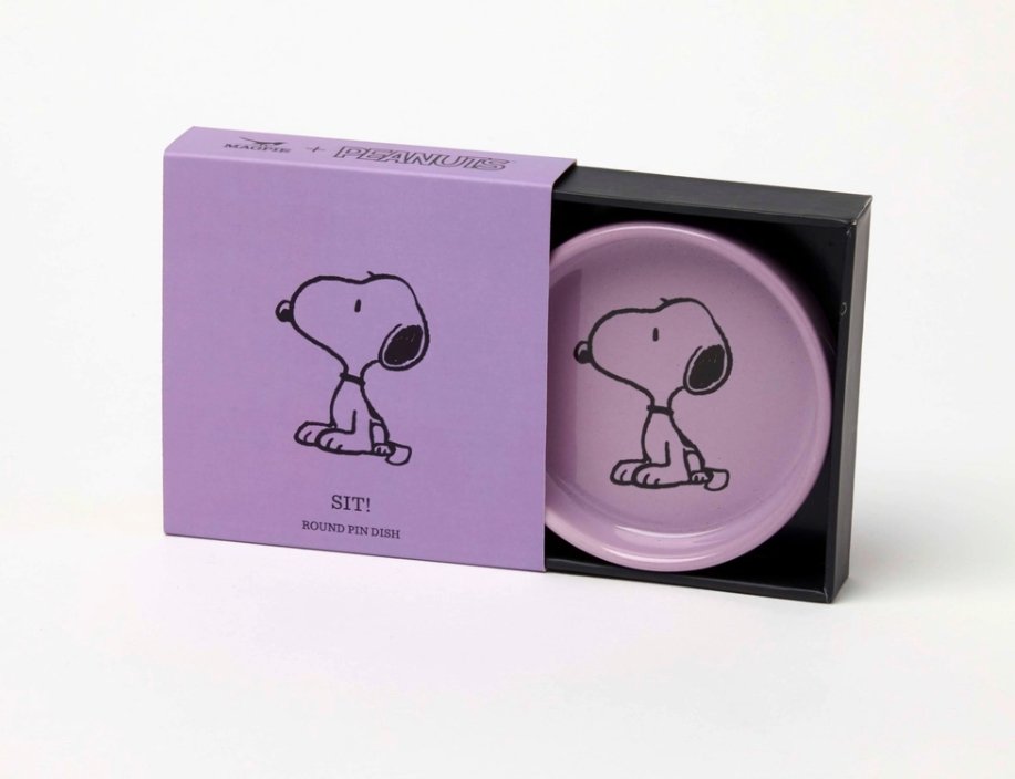 Magpie x Snoopy Peanuts Pin Dish - Sit