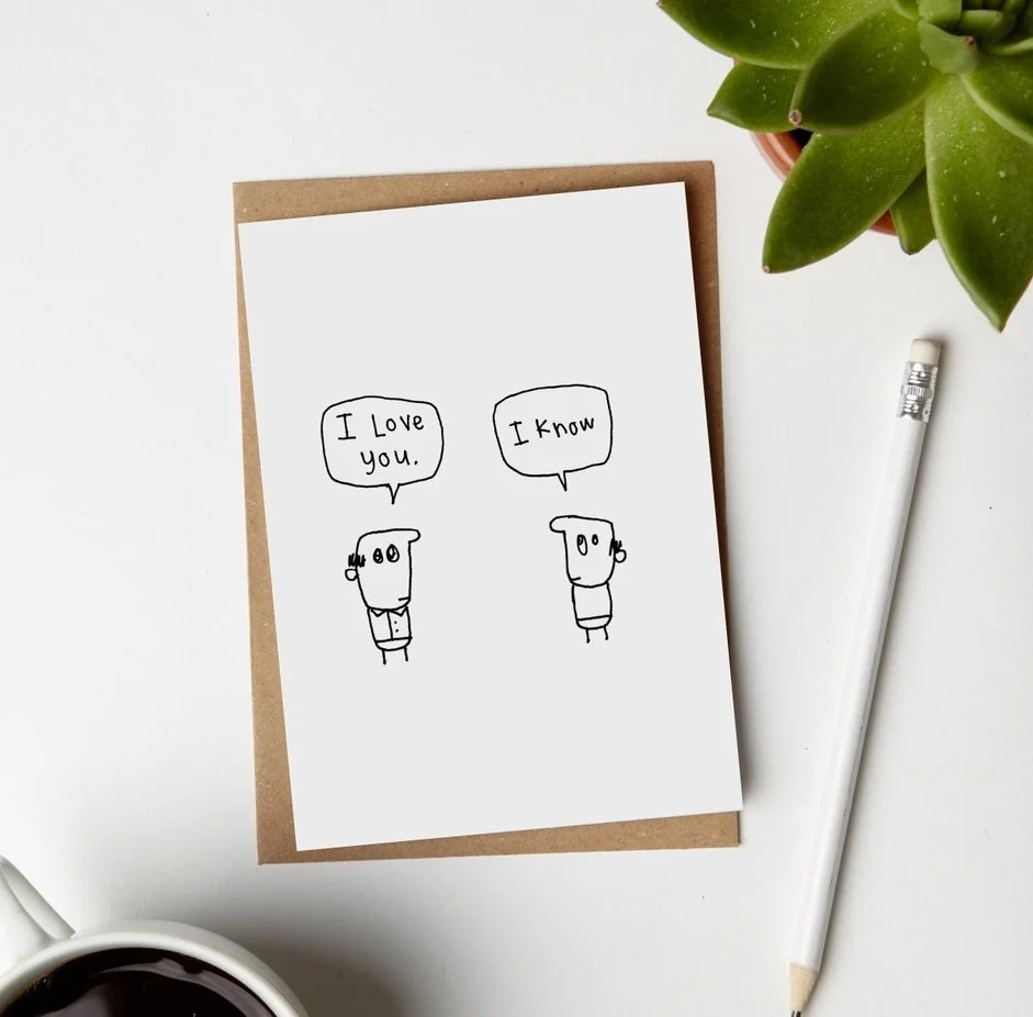 I Love You I Know Valentines Anniversary Friendship - Hazel Bee