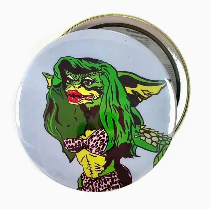 Retro Kitsch Nostalgic Pocket Hand Mirror - Choice Of Design