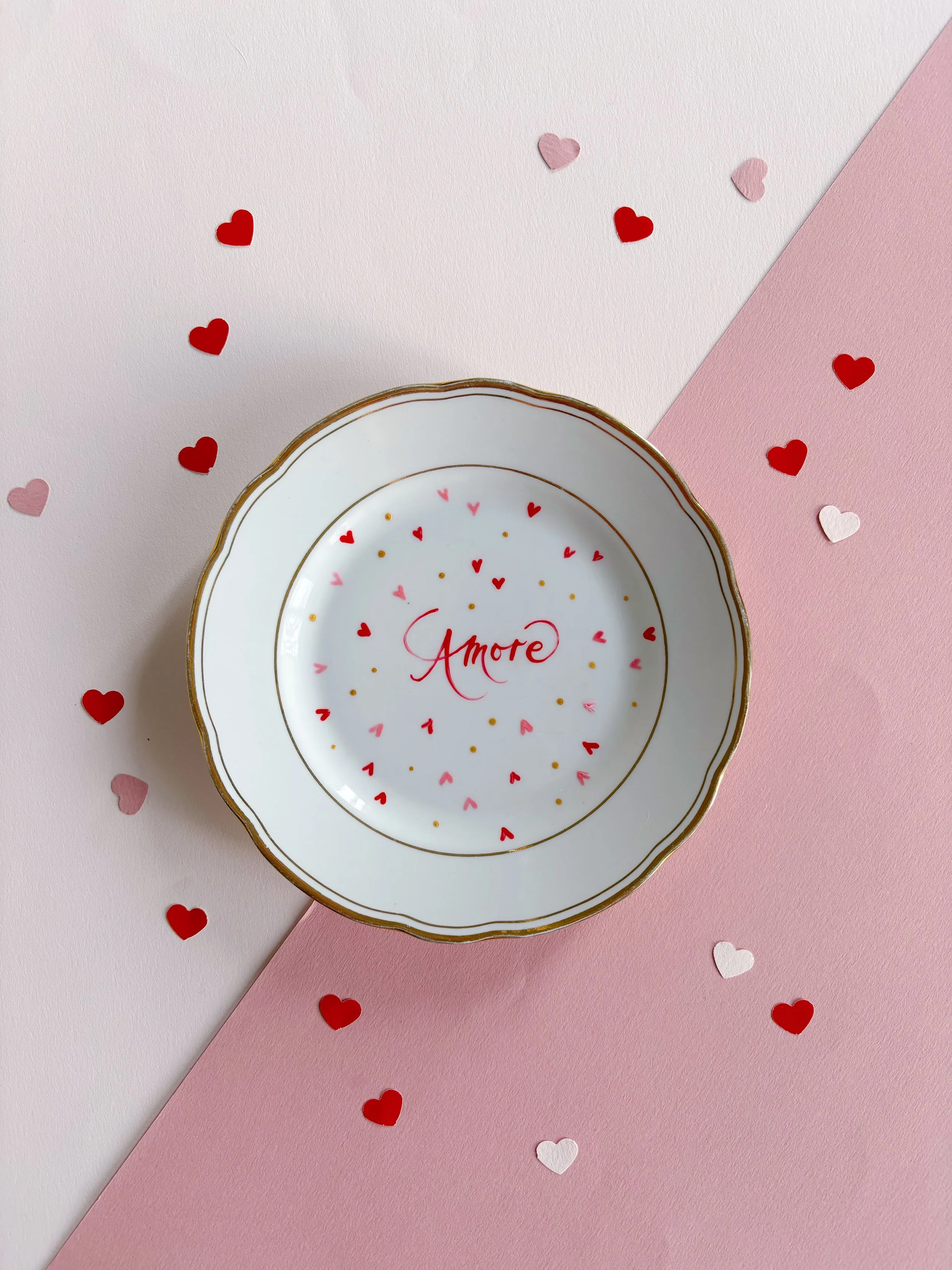 Piattino piccolo Amore - decoro 6