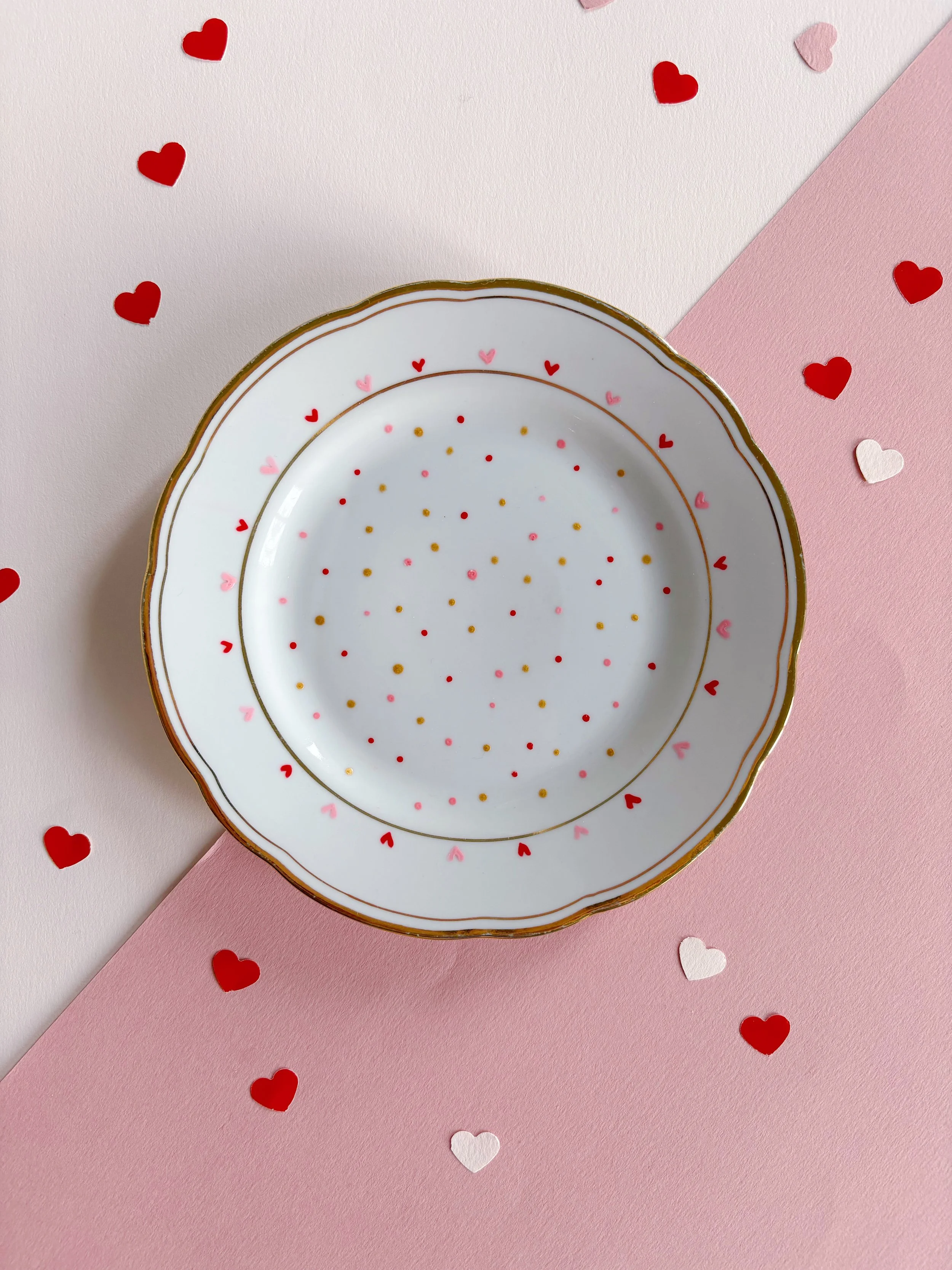 Piattino piccolo Pois - decoro 8