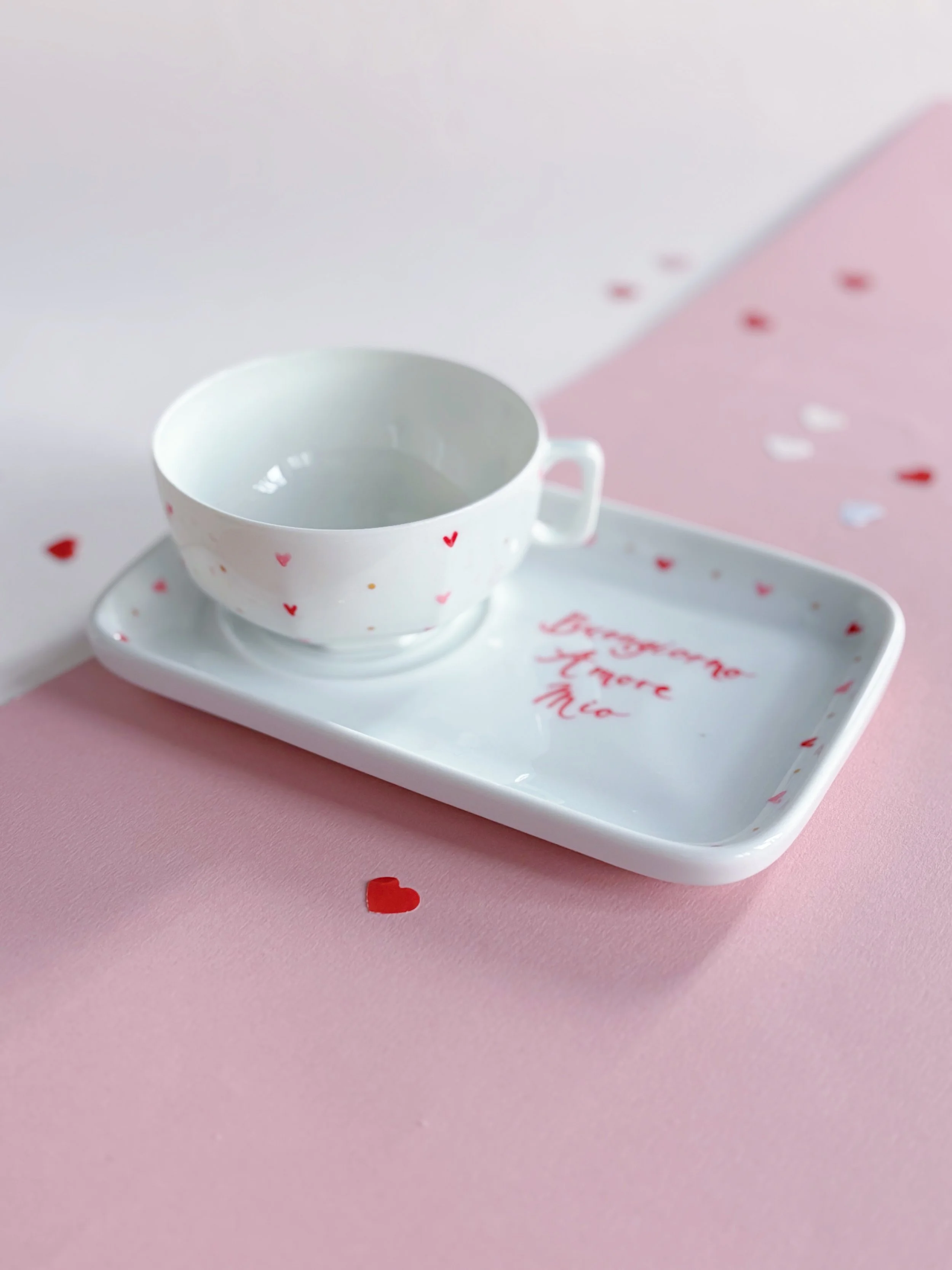 Set da colazione "Buongiorno Amore Mio" - decoro 17