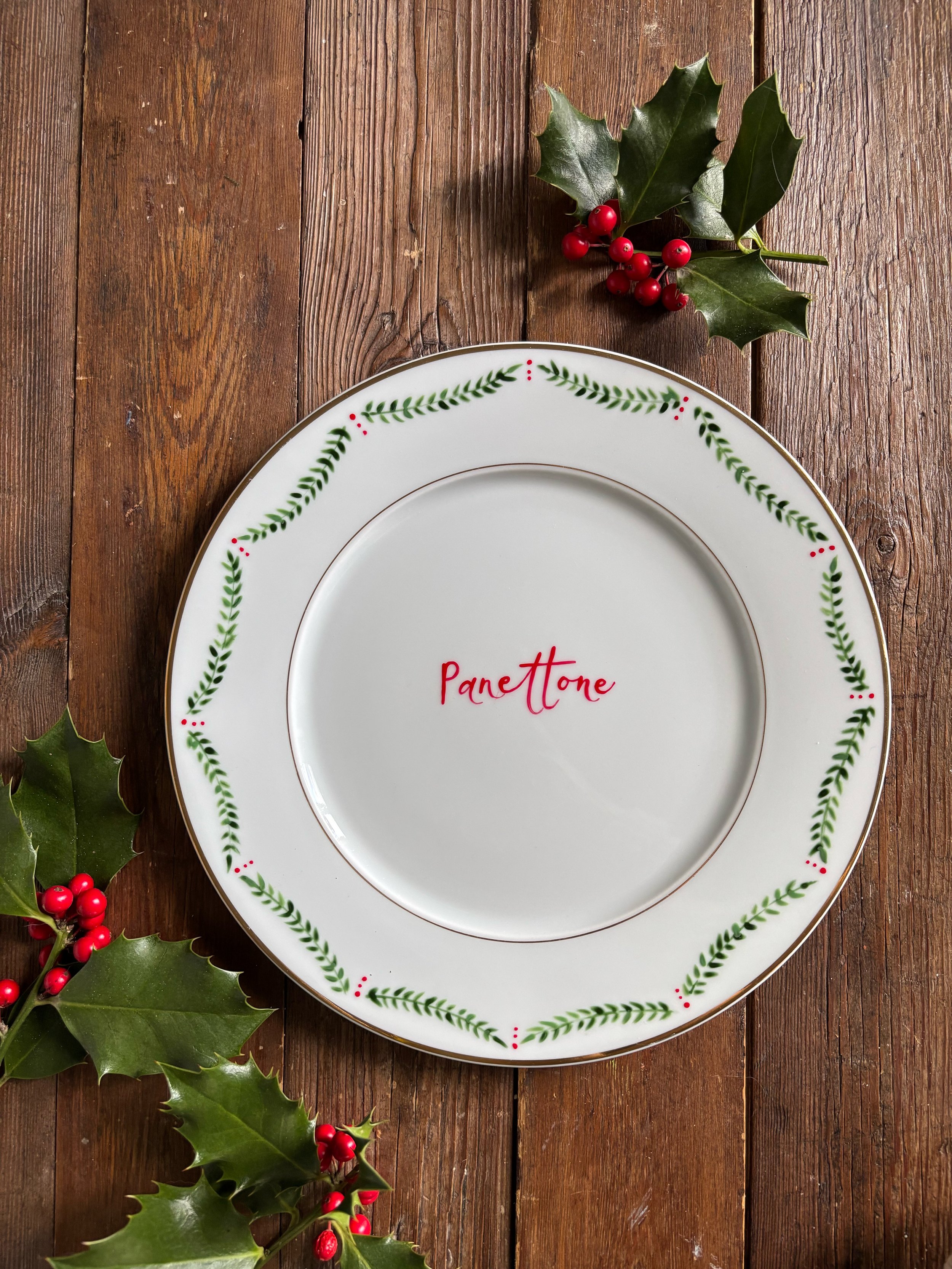 Piatto piano da portata - decoro 50