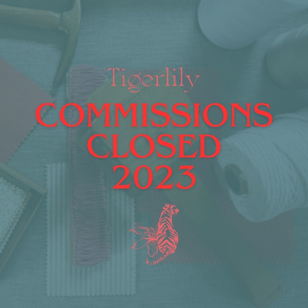 It's official&mdash;commissions for 2023 are closed.

Friday afternoons are my time for planning the weeks ahead, and then I like to unwind with a gin and tonic to celebrate another great week in the workshop.

This year, I'm determined to wind down 