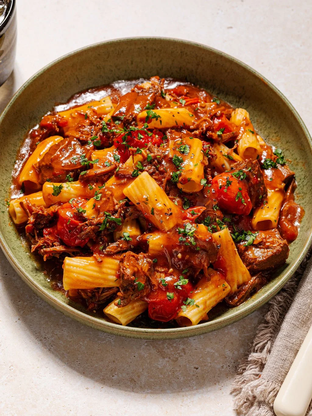 beef ragu rigatoni