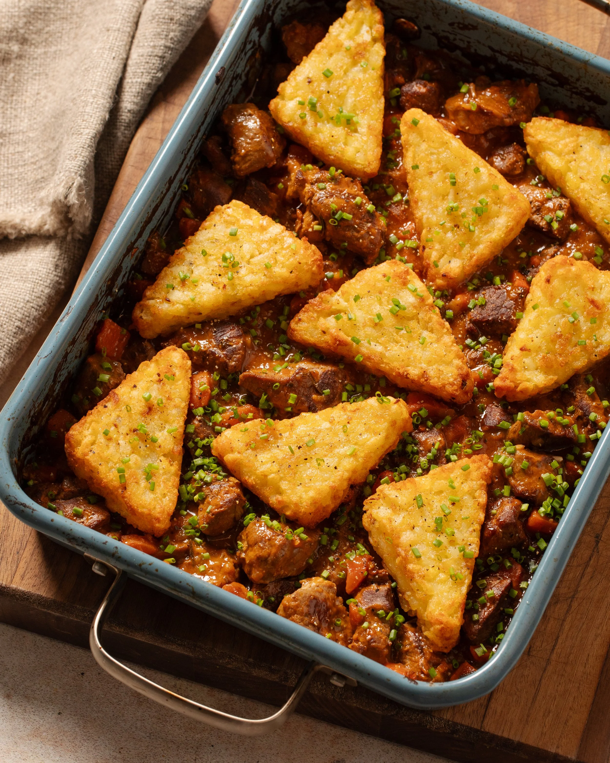 hash brown traybake