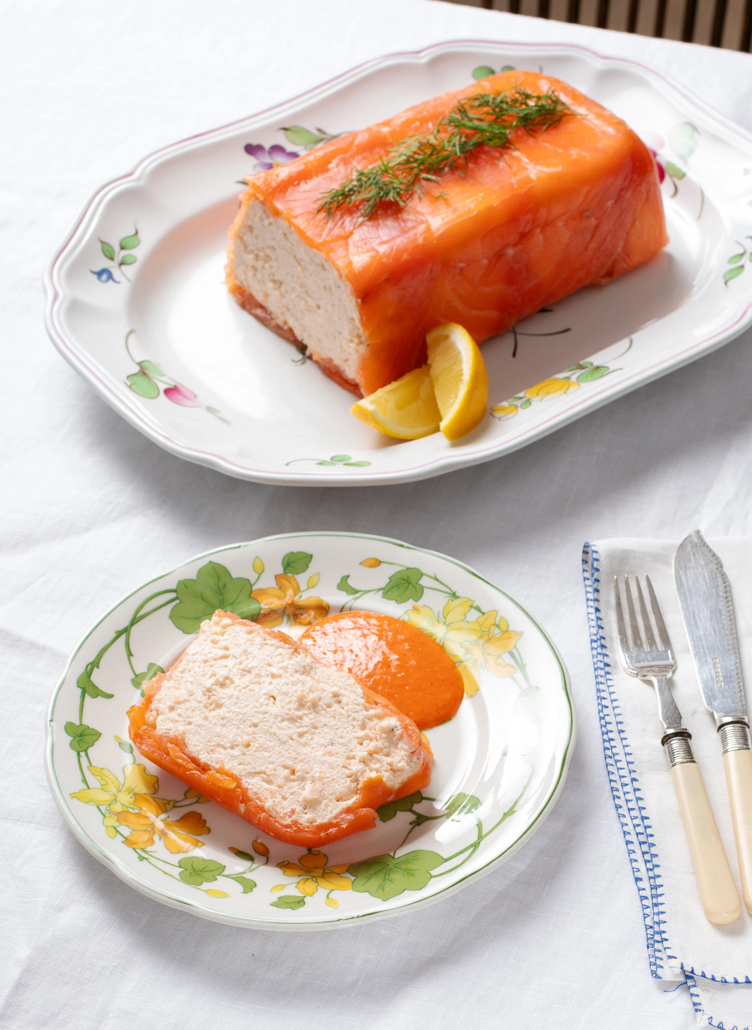 smoked salmon terrine