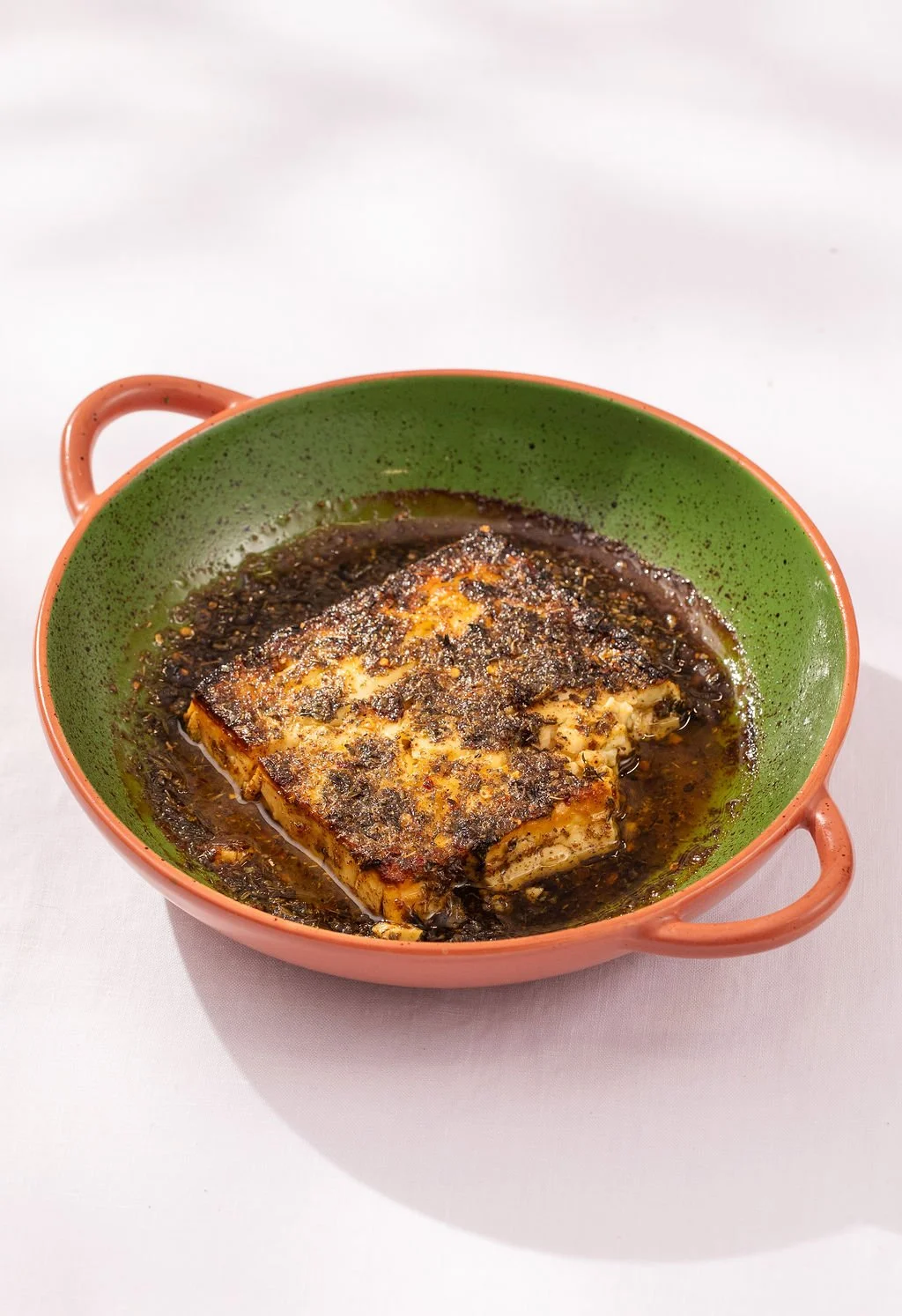 zaatar baked feta
