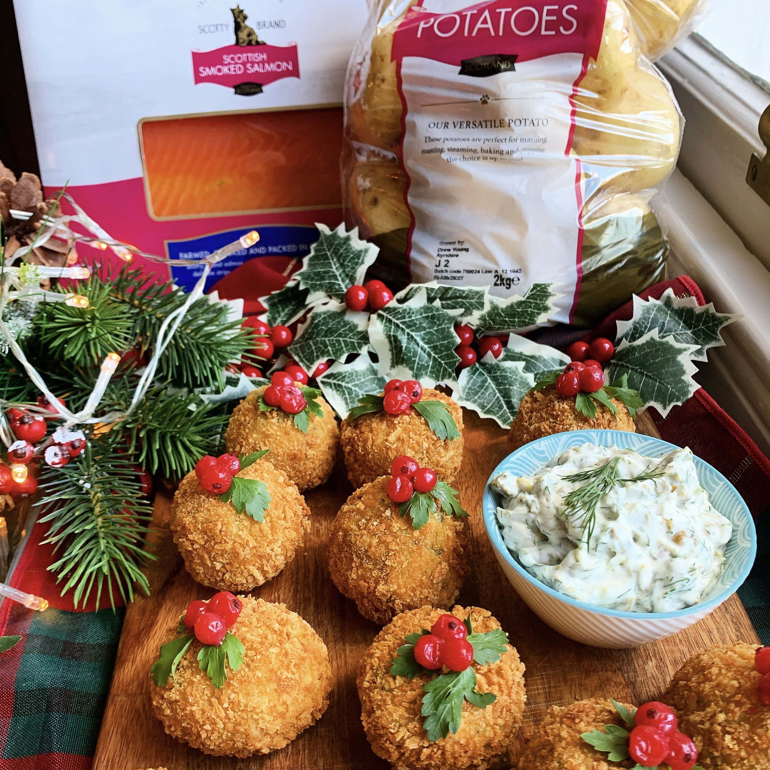 salmon potato croquettes