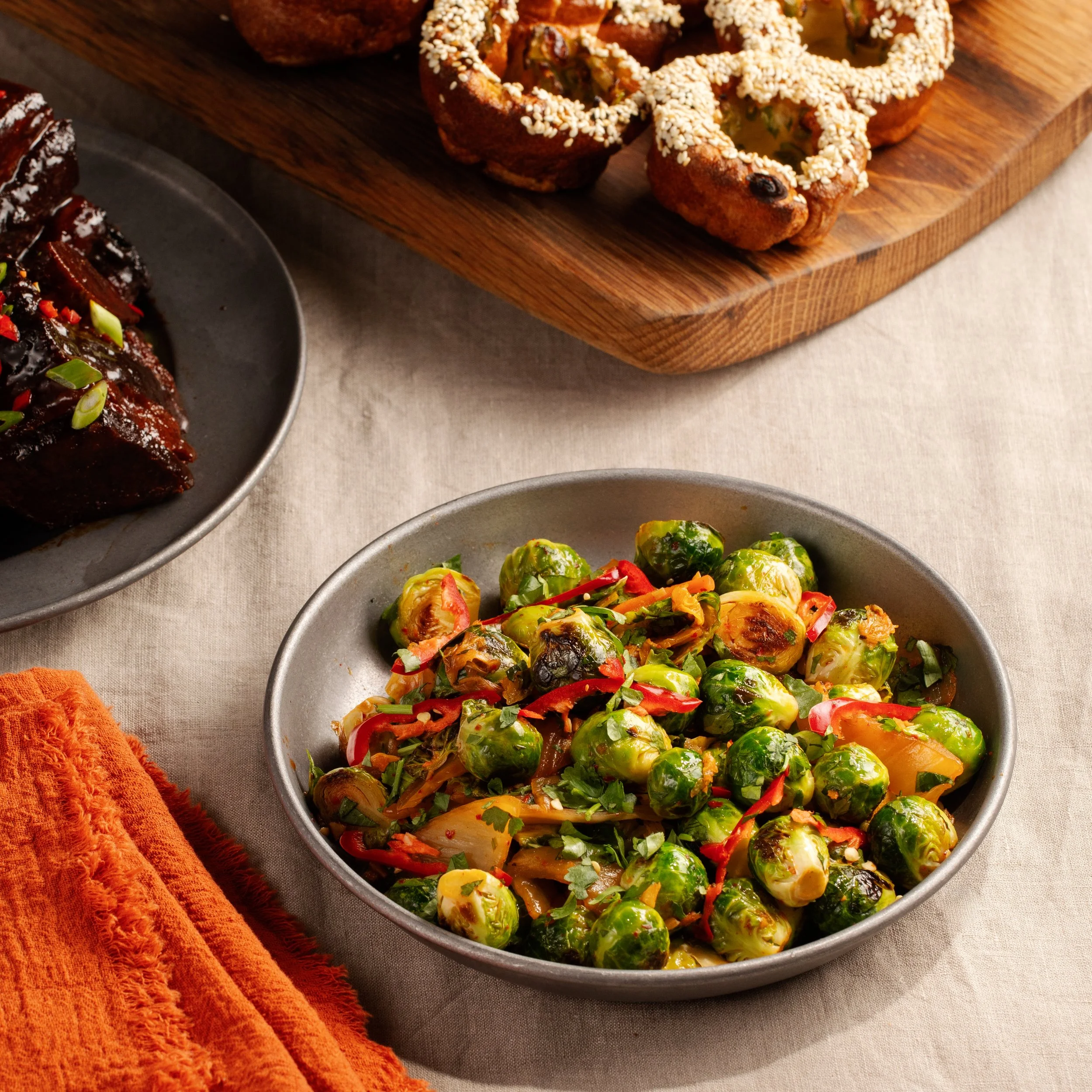 kimchi brissel sprouts