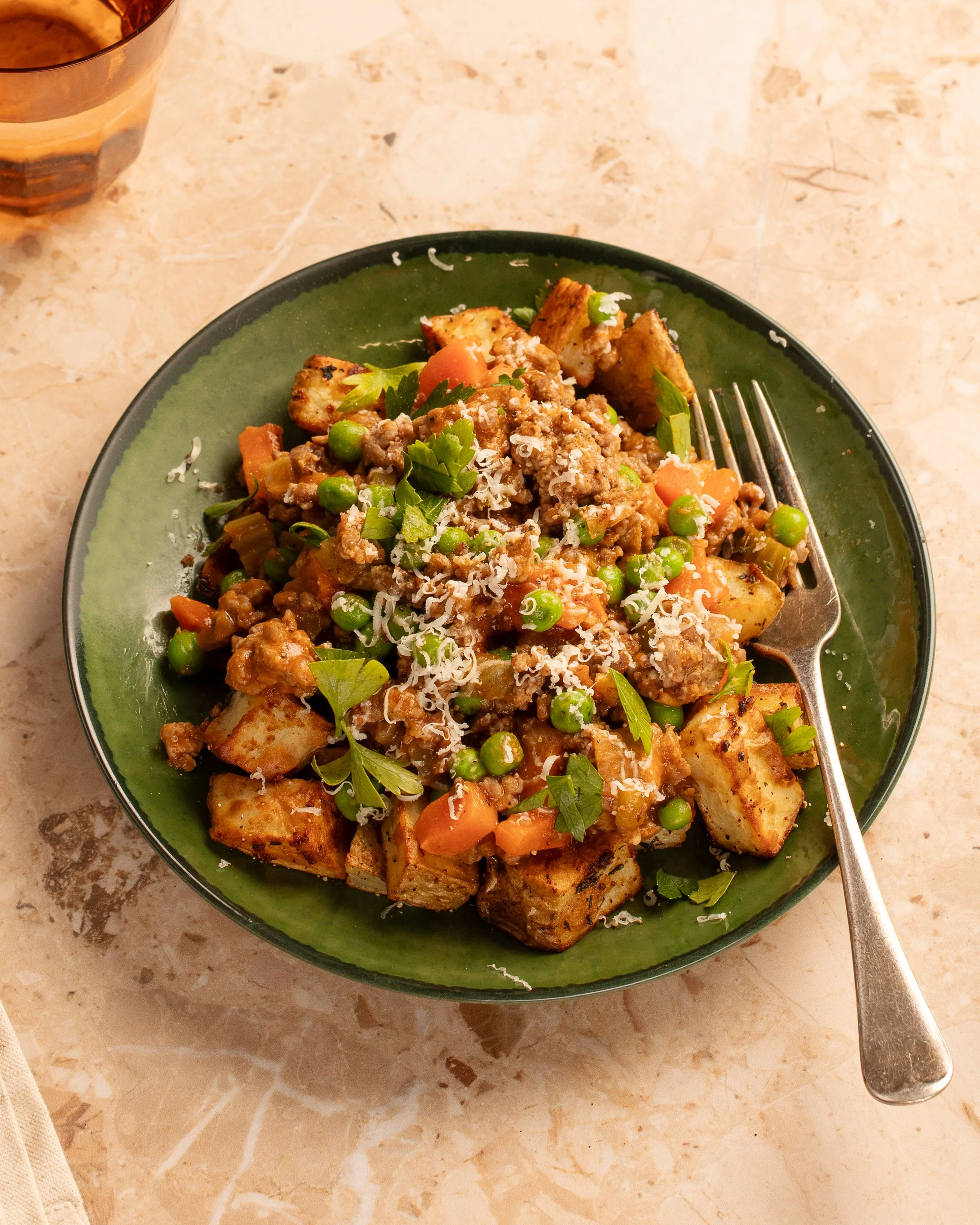 shepherds pie potatoes