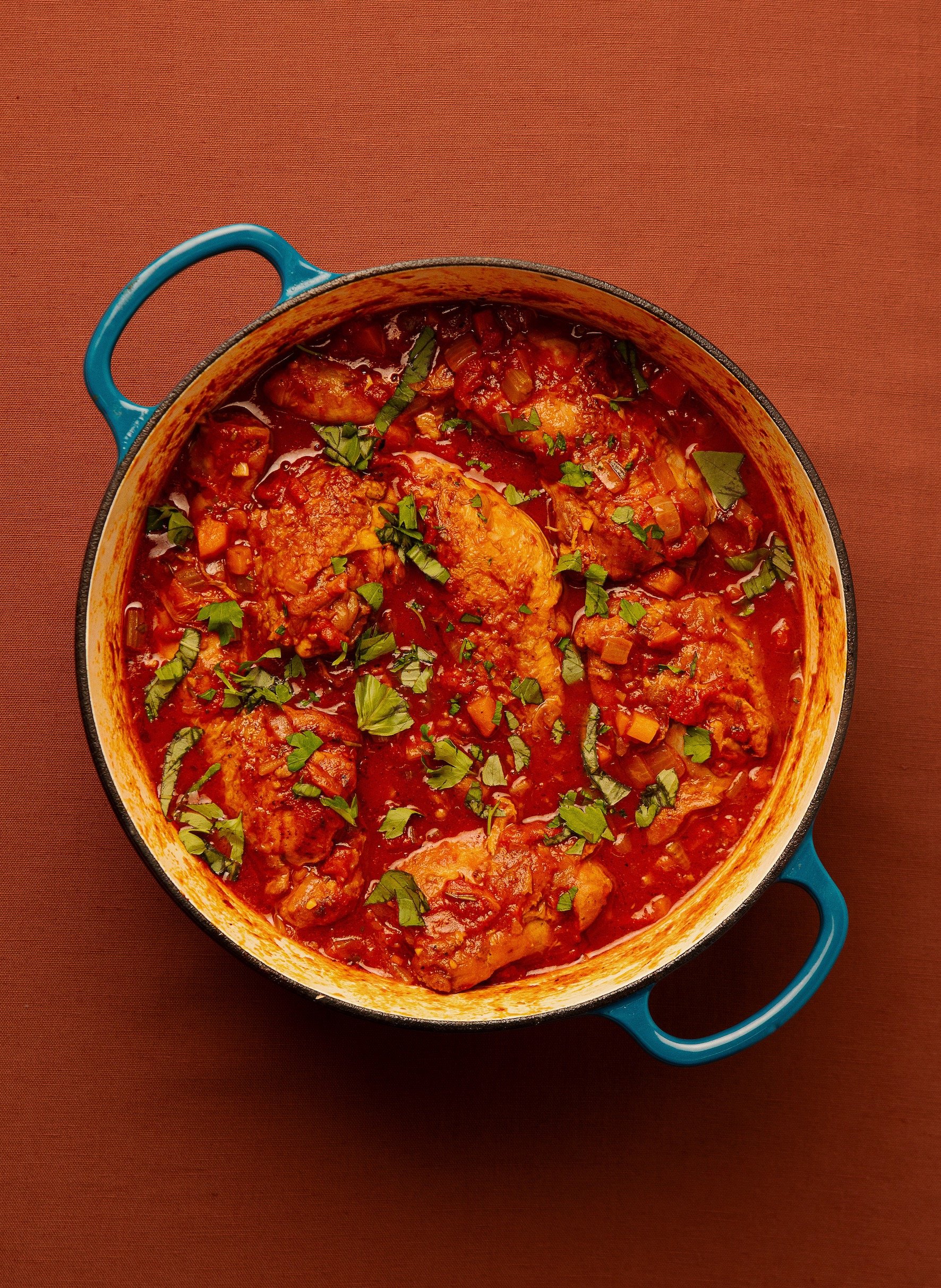 chicken cacciatore
