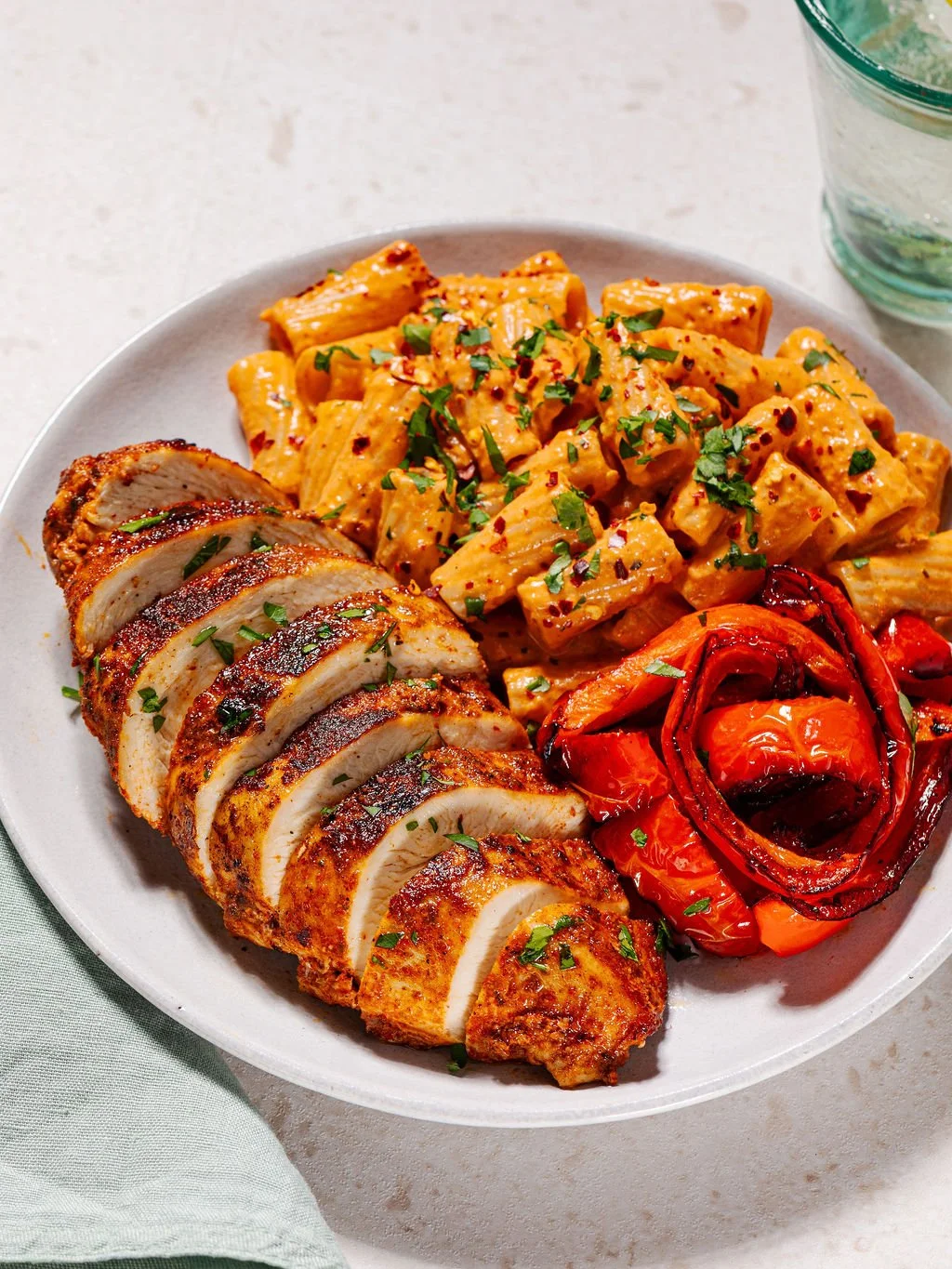 cajun chicken with pasta