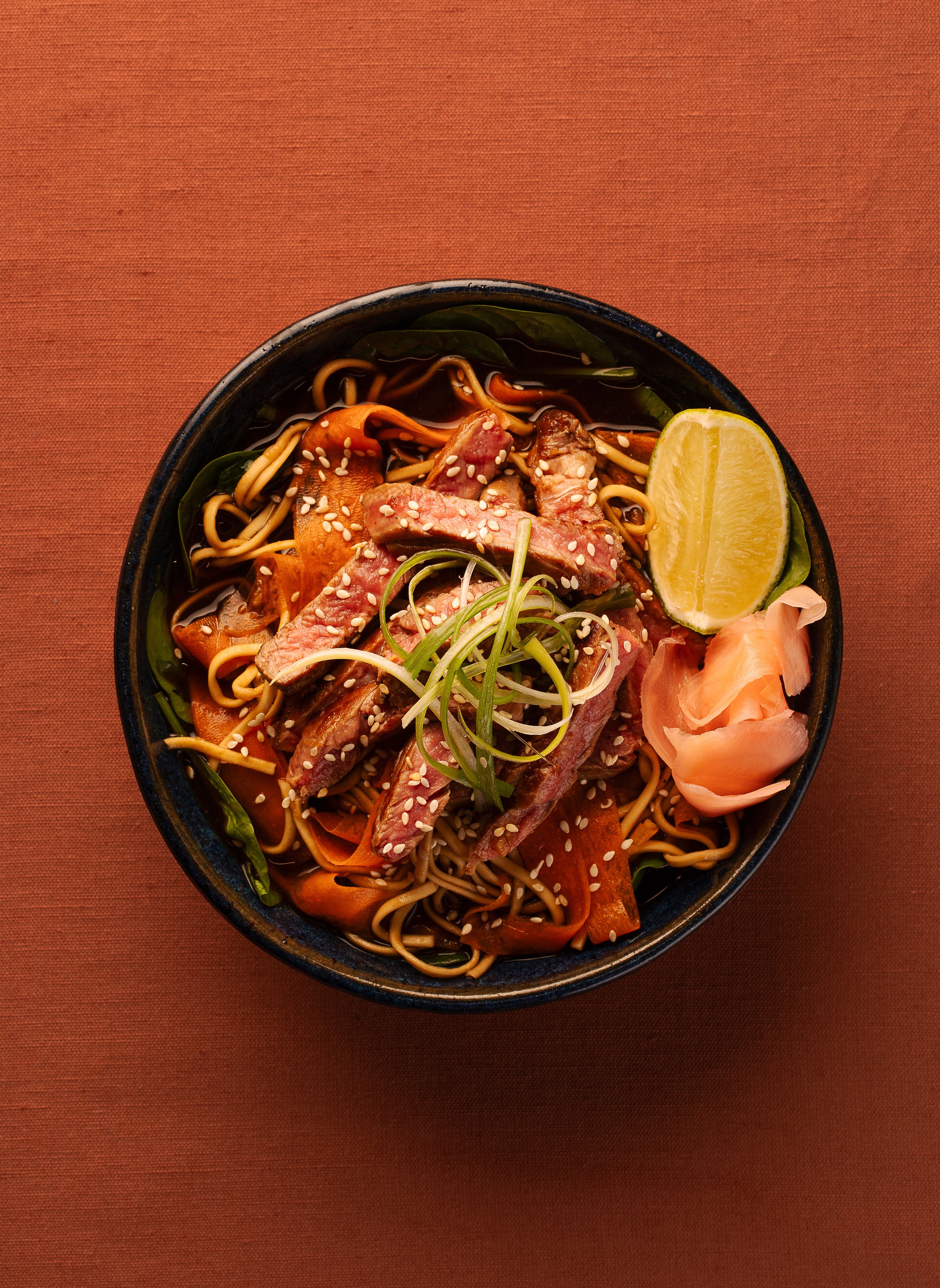 steak noodles