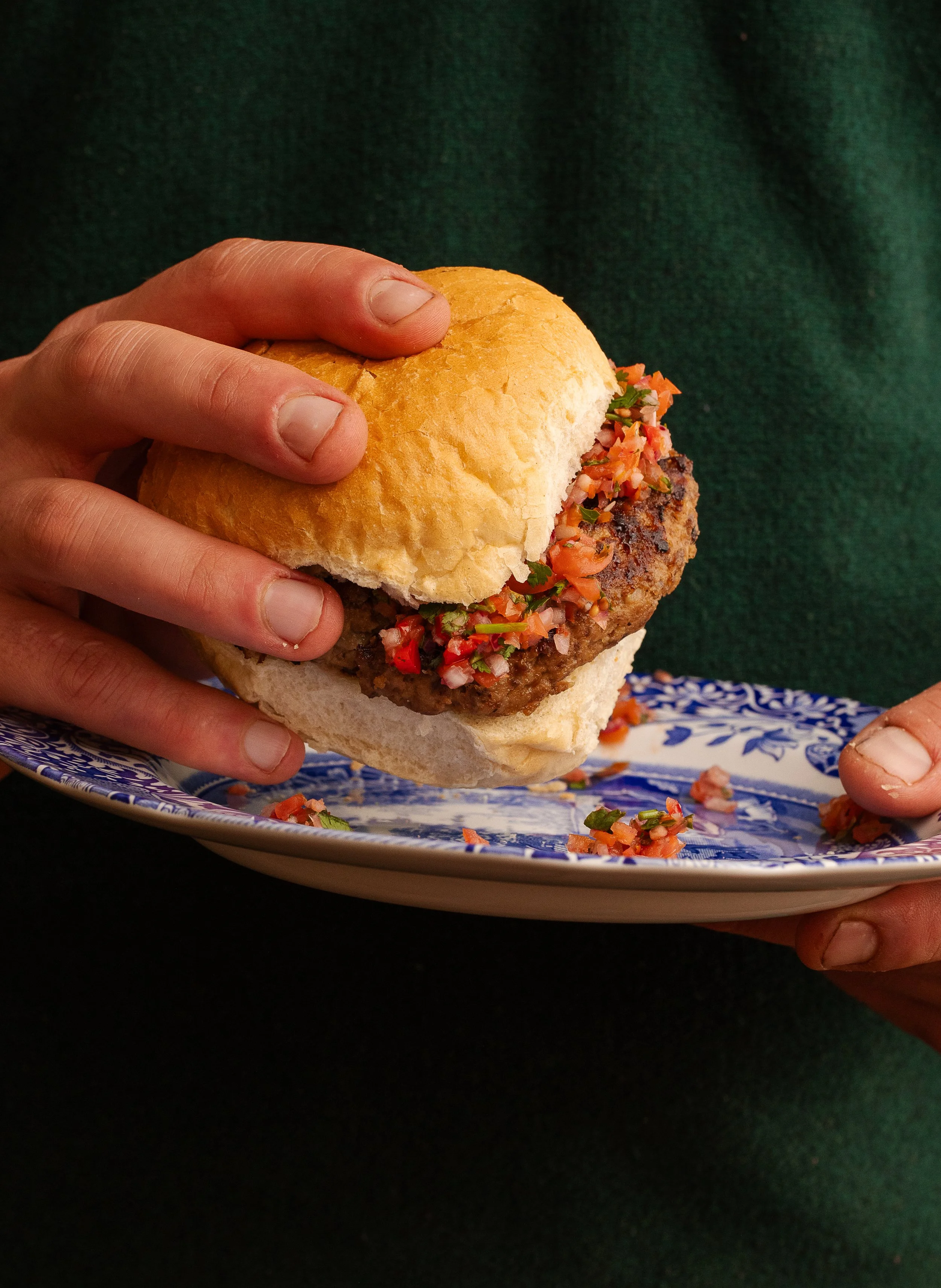 venison burger