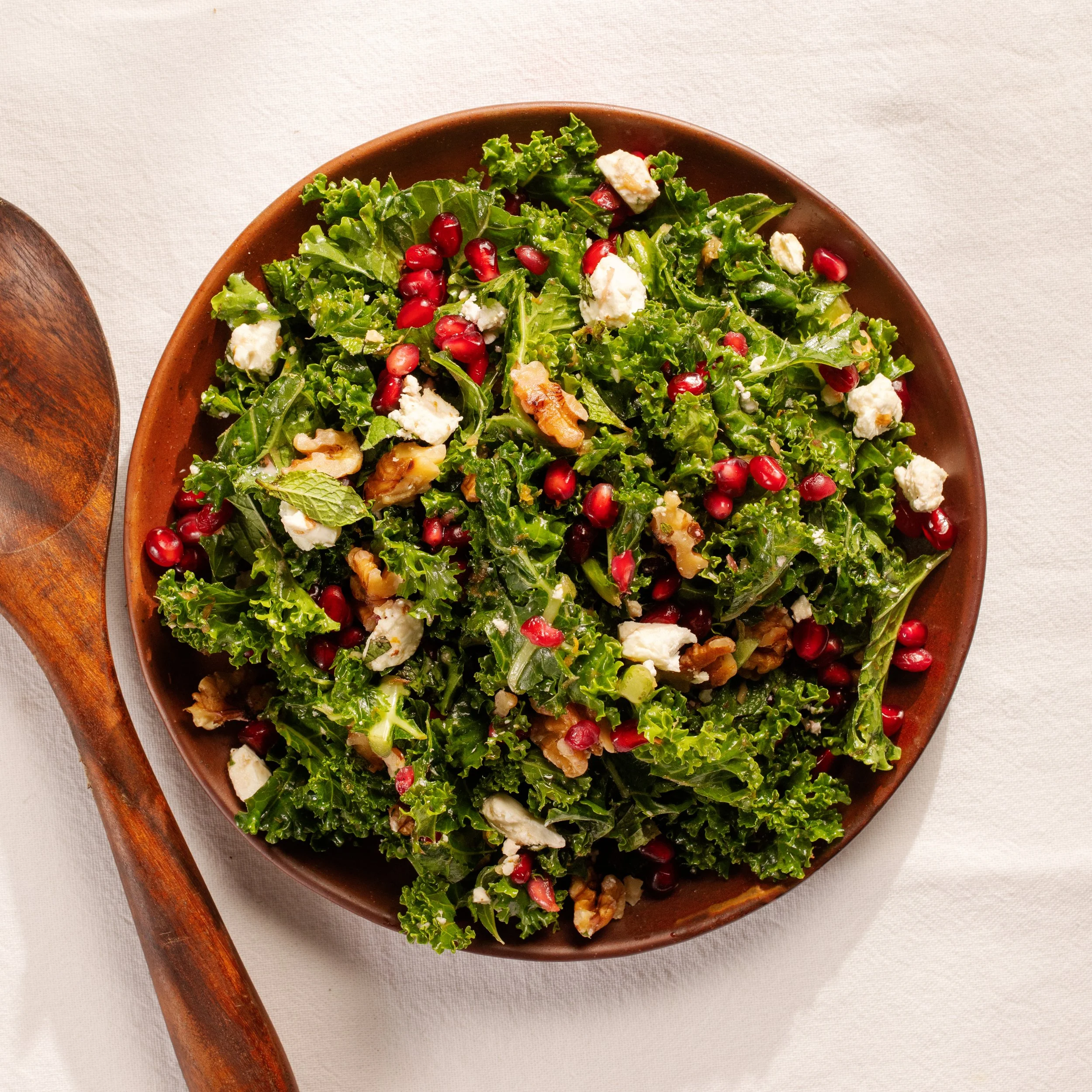 winter kale salad