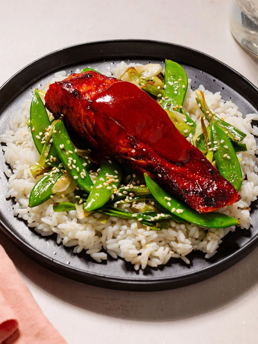 korean glazed salmon
