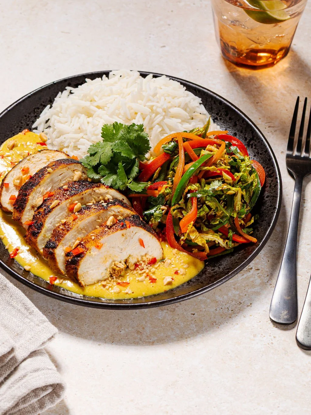 chicken curry meal prep