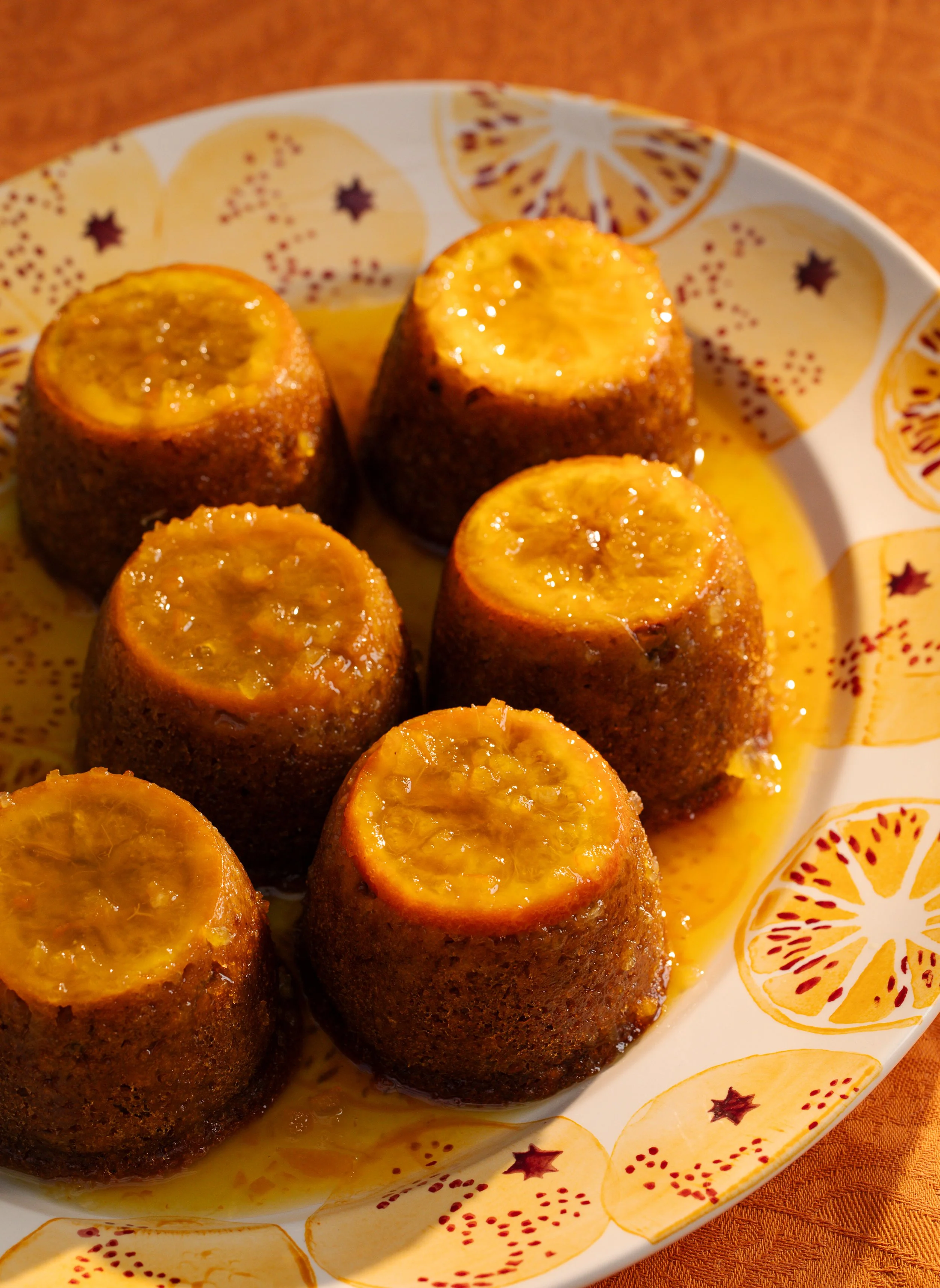 steamed marmalade puddings