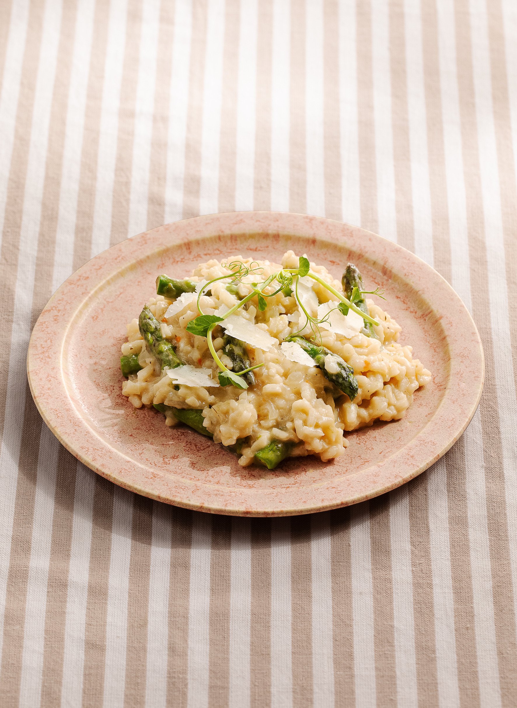 asparagus risotto