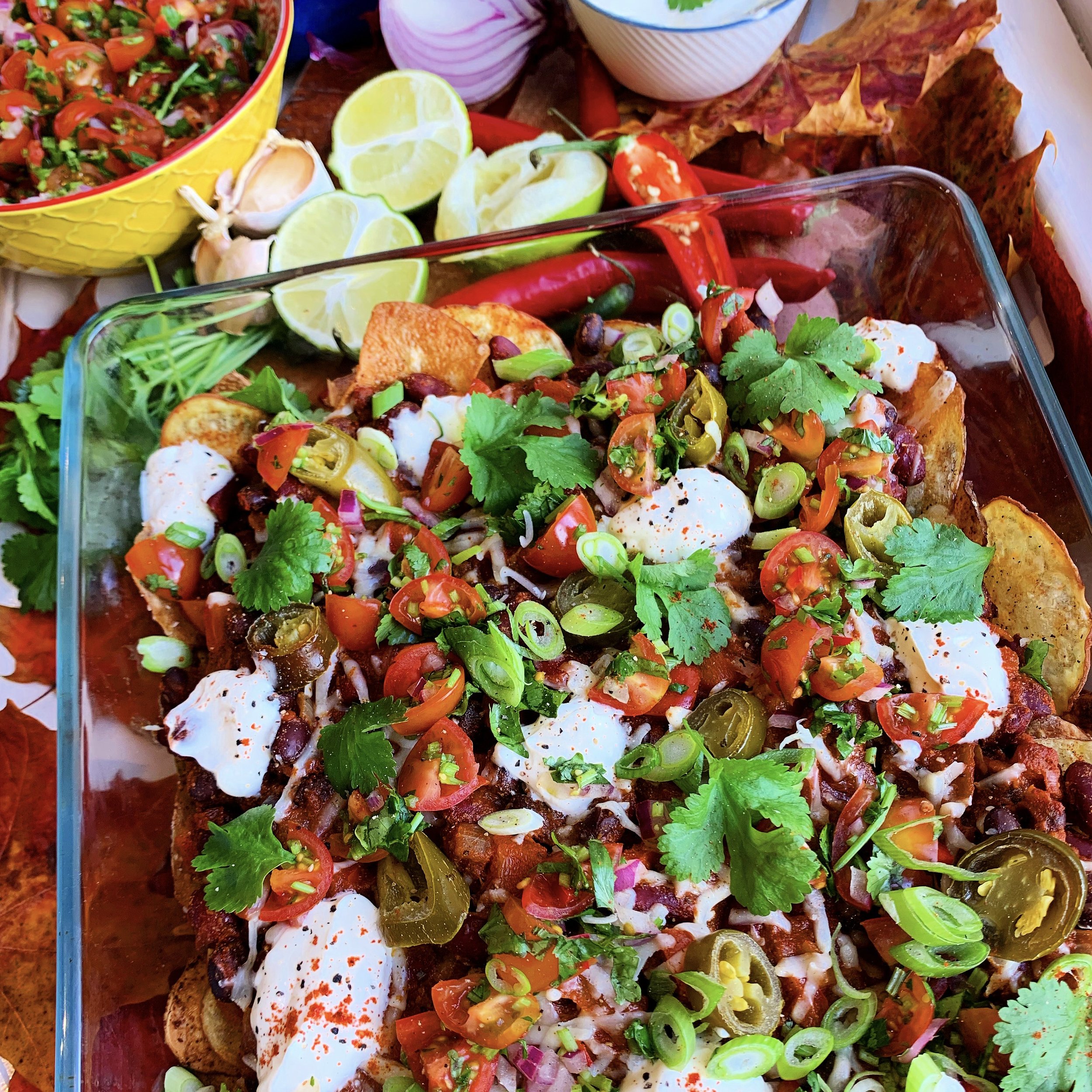 potato nachos