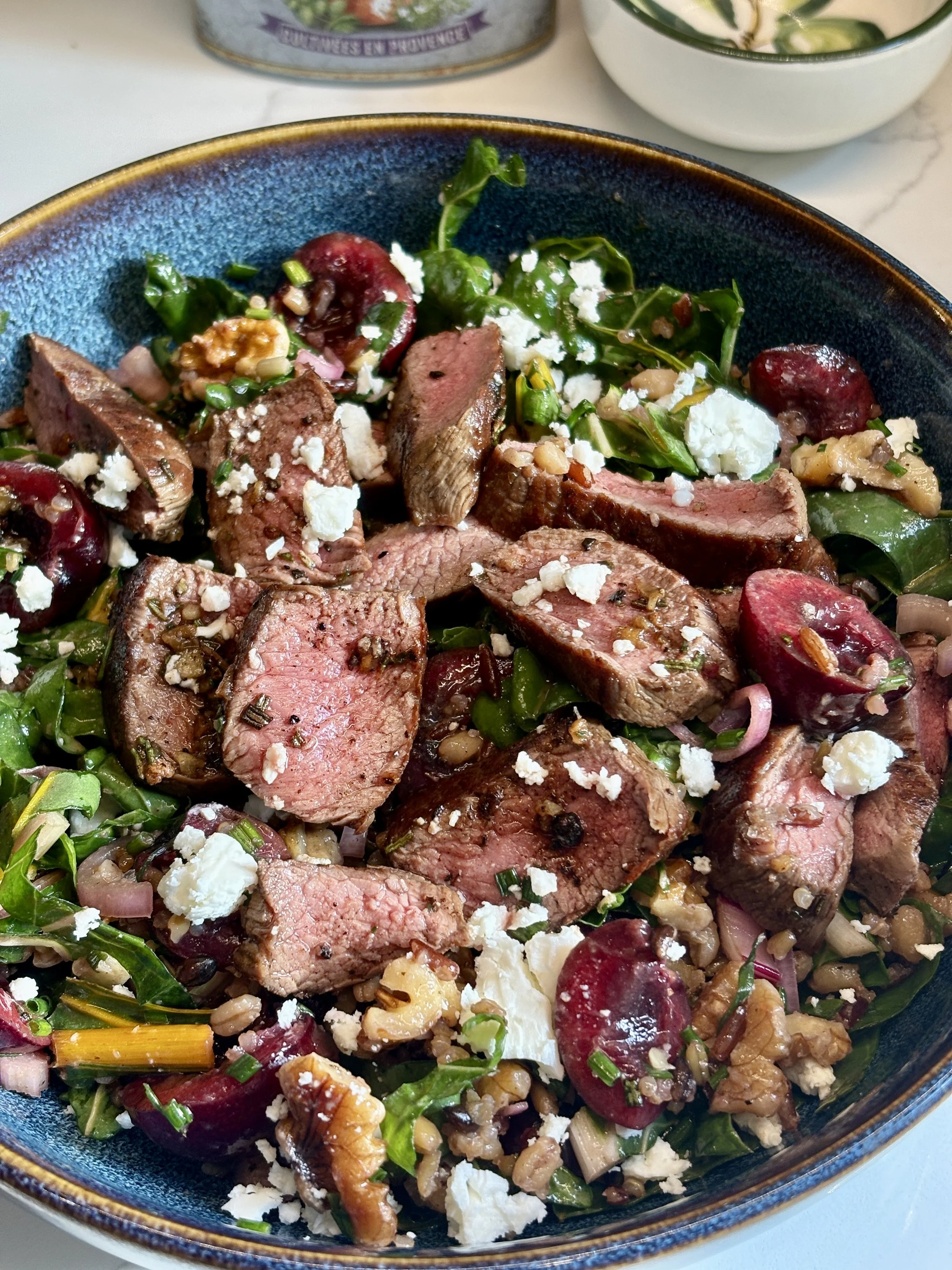 venison with cherries