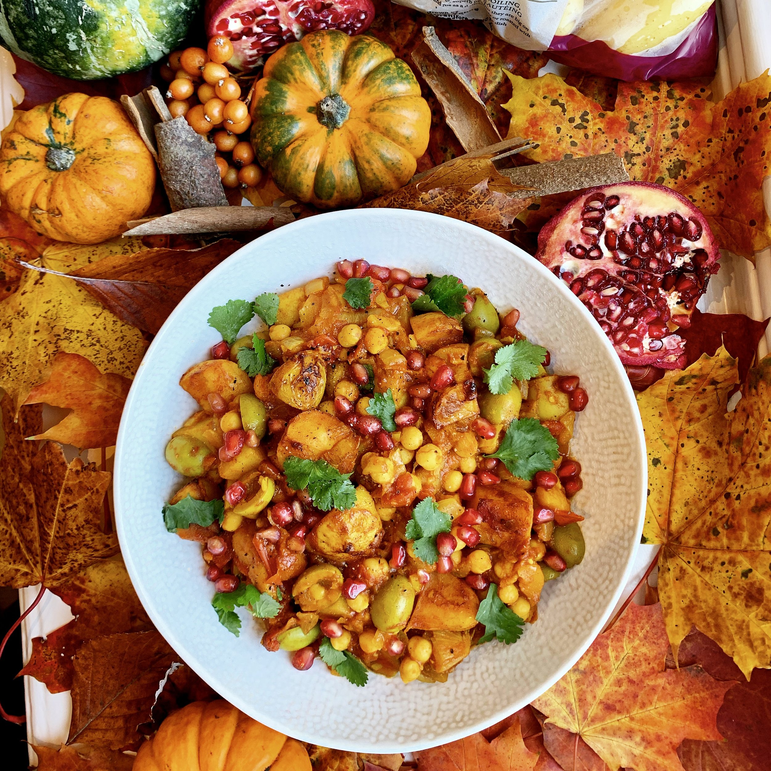 vegan potato tagine