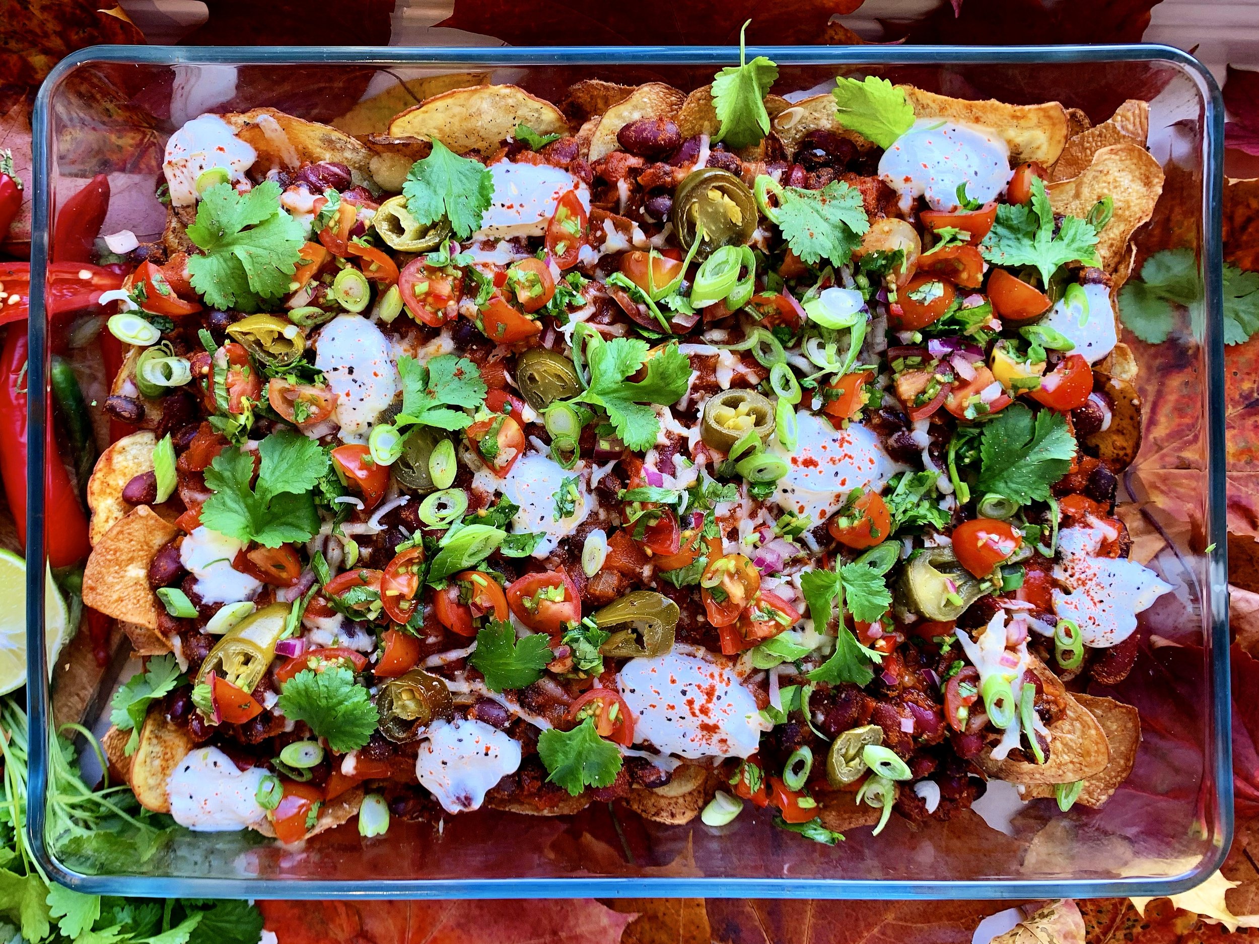 loaded nachos