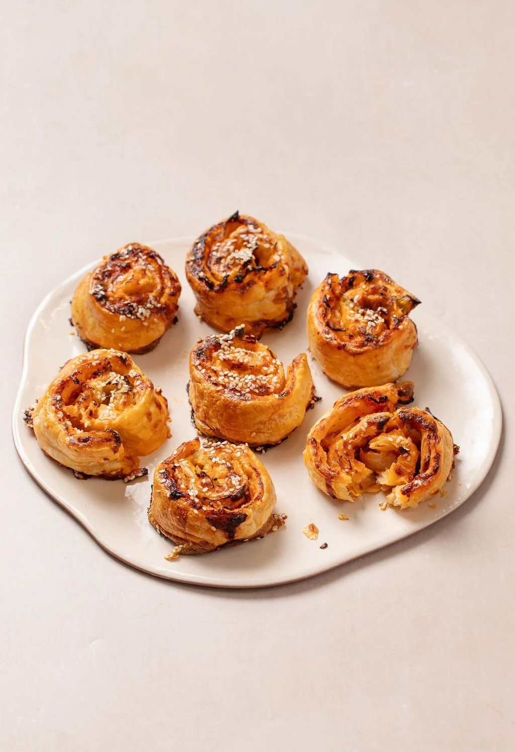 cheese pastry pinwheels