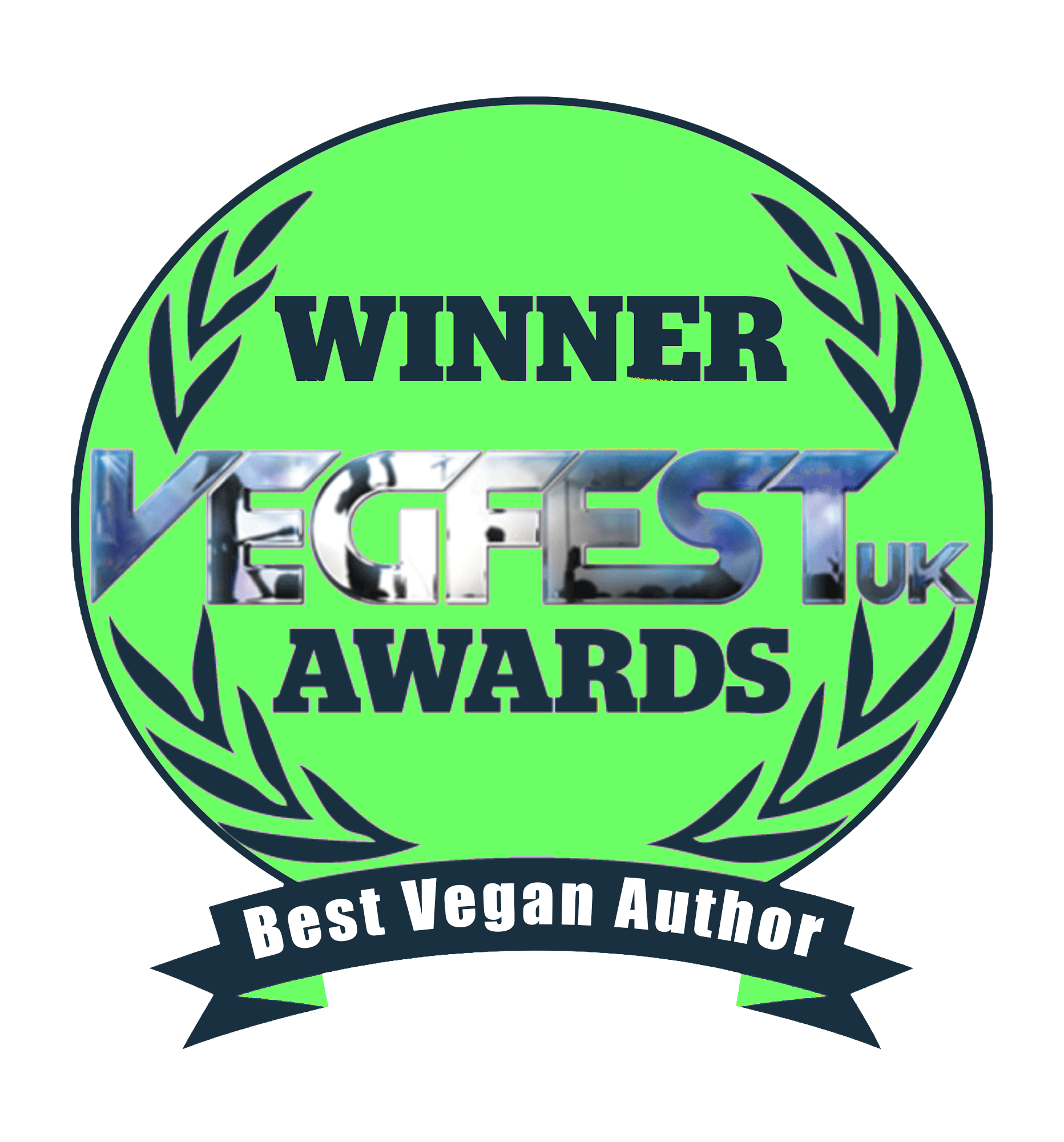 Award badge for winning VegFest Awards 2022