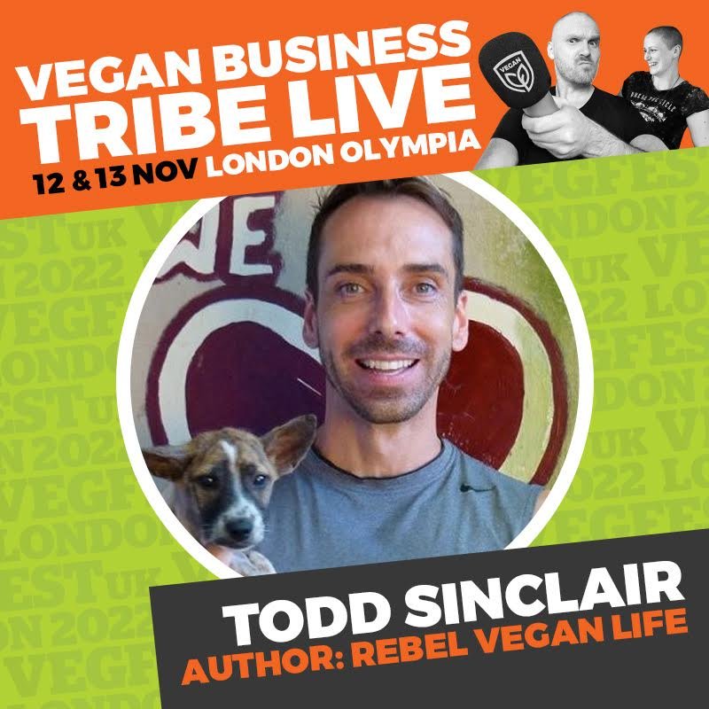 Todd Sinclair hablará en el Vegan Business Tribe Live