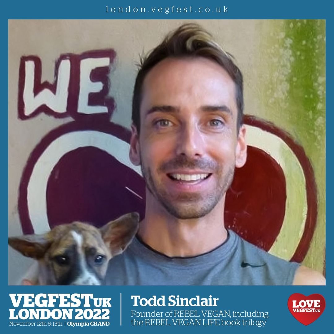 Todd Sinclair to appear at the upcoming VegFest event 2022