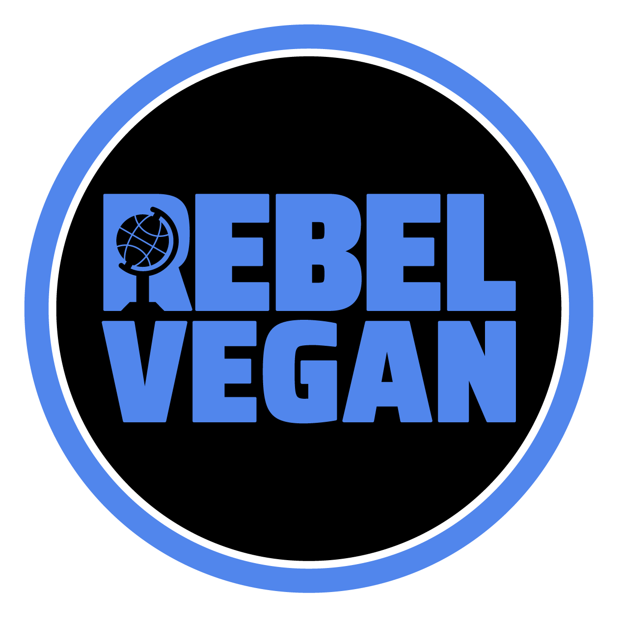 Rebel Vegan Life Blue