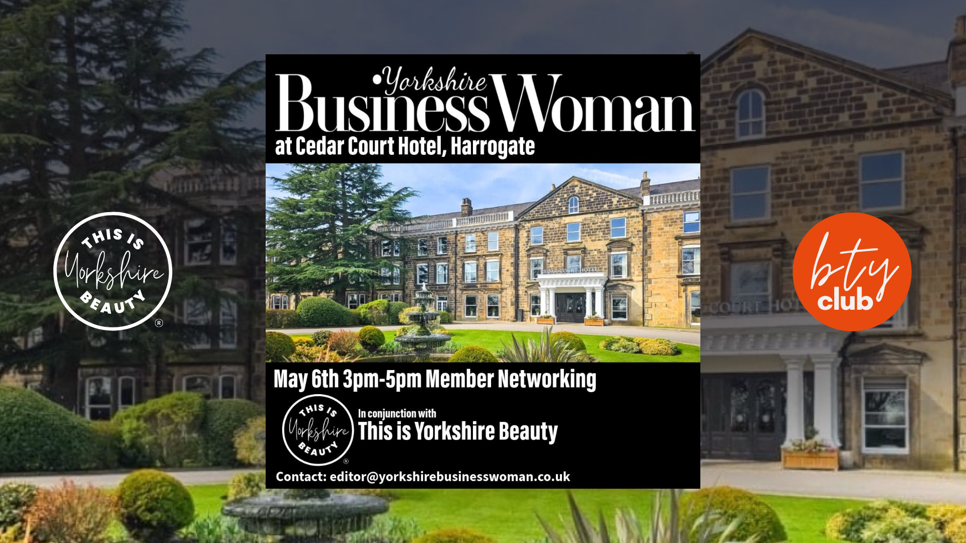 Networking with Yorkshire Businesswoman