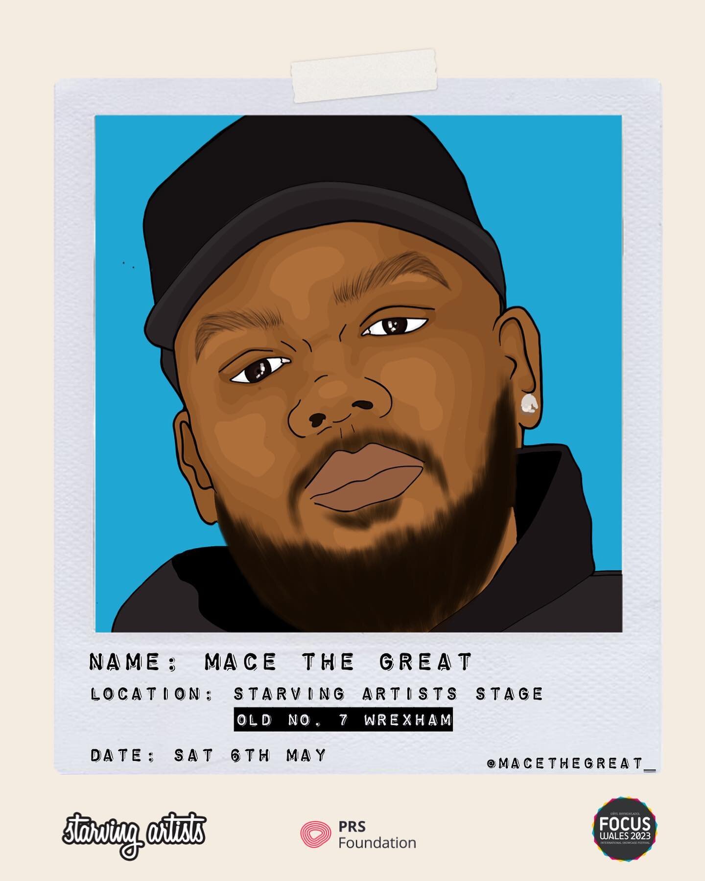 Tomorrow we have @macethegreat_ performing at our Starving Artist Showcase at @no7_bar_grill. 

@macethegreat_ is a Grime and Hip-Hop rapper from Cardiff, Wales, and has been making waves in the music industry. He has won the Triskel Award at the Wel