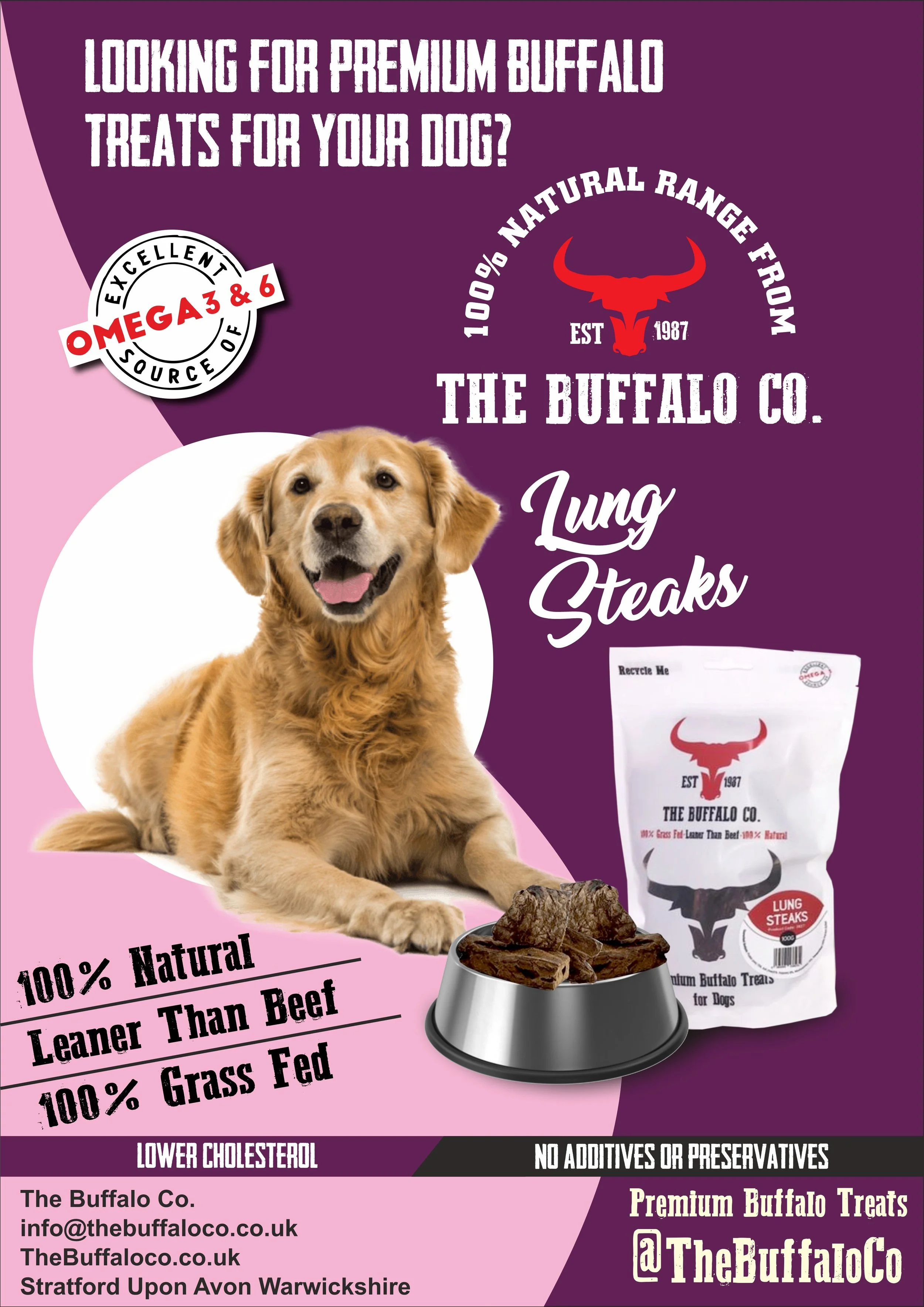 Are Buffalo Lung Steaks Good For Dogs