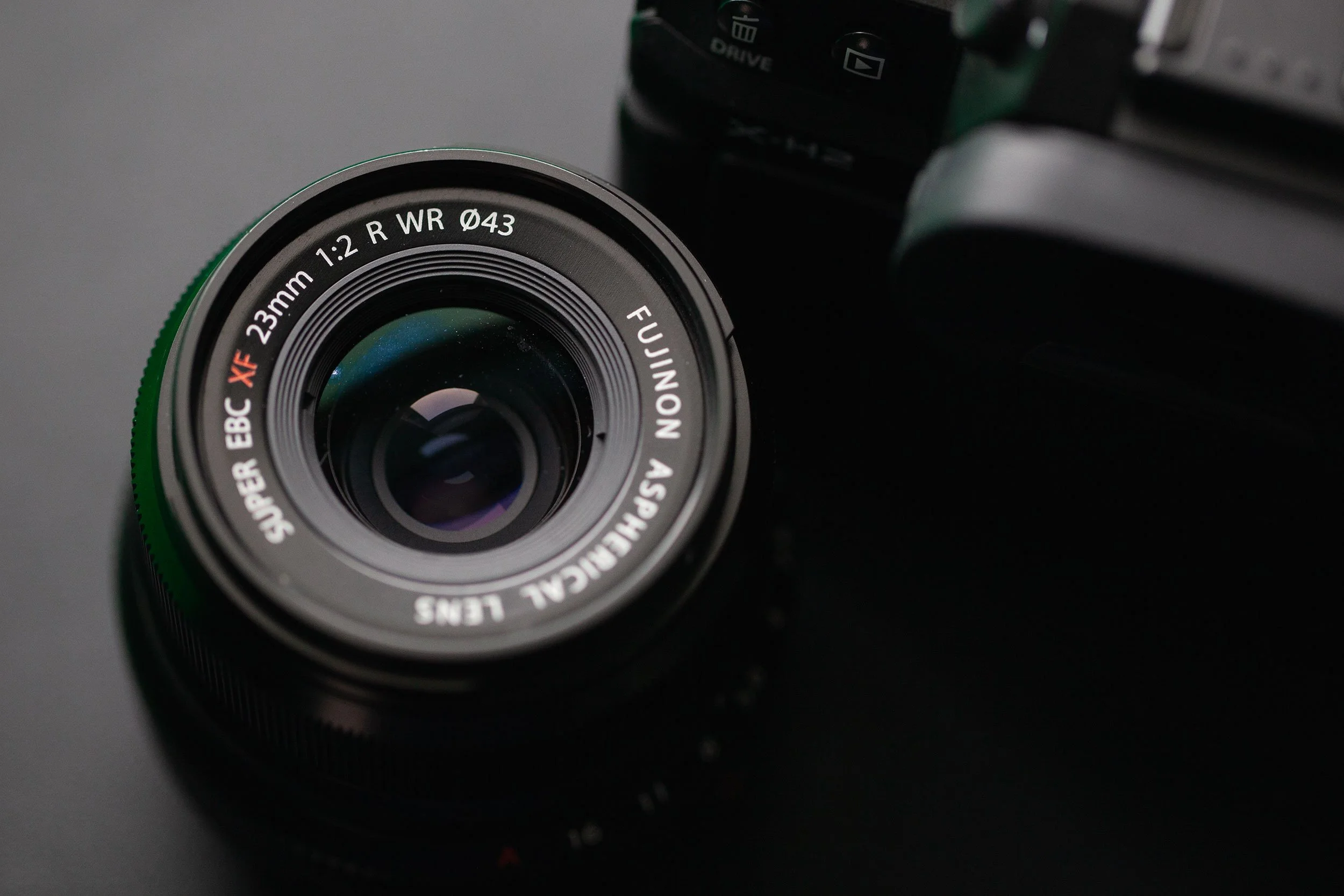 Fujinon XF 23mm f/2.0R WR Lens Black.