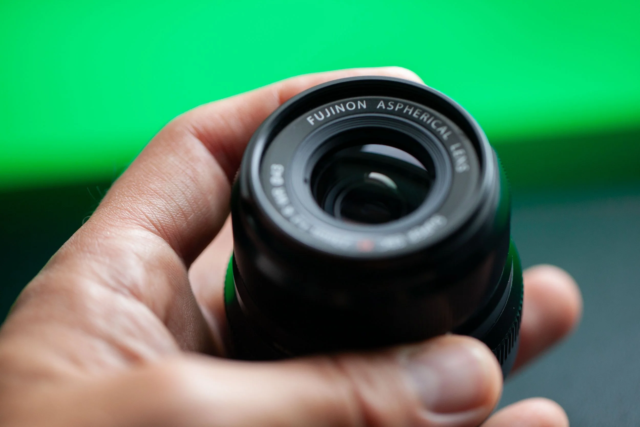 Fujinon XF 23mm f/2.0R WR Lens Black.