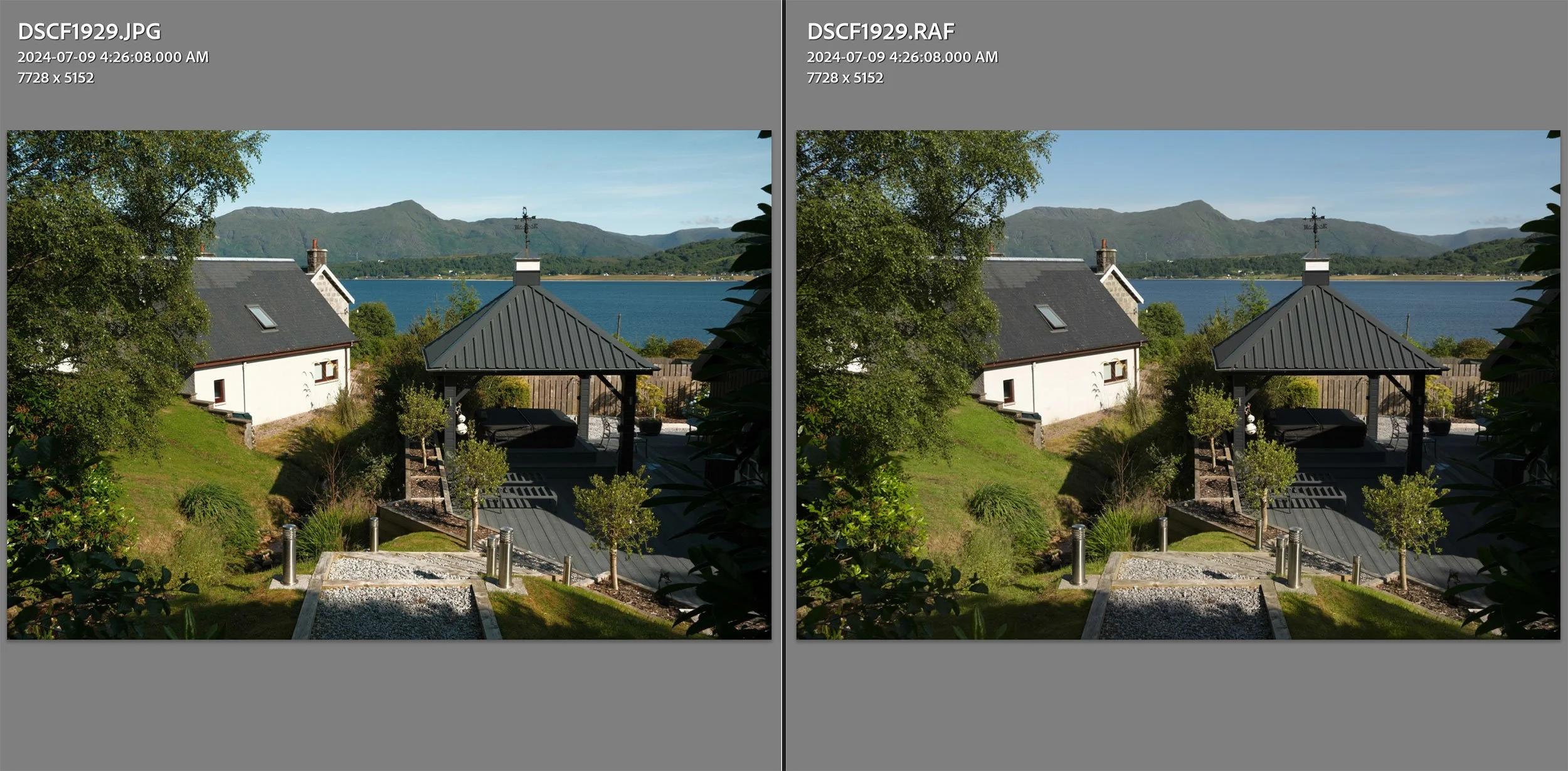 Kodachrome film recipe vs RAW.